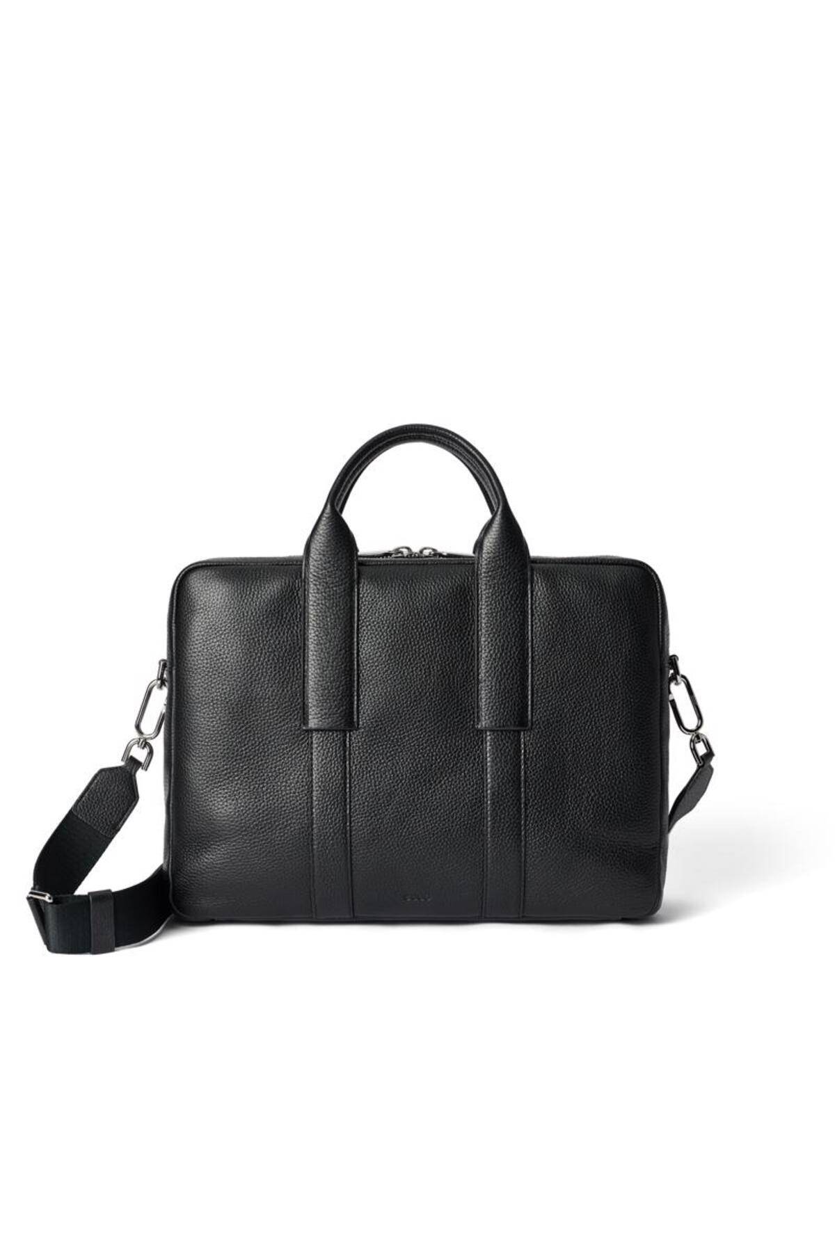 کیف لپ تاپ چرم سنگریزه