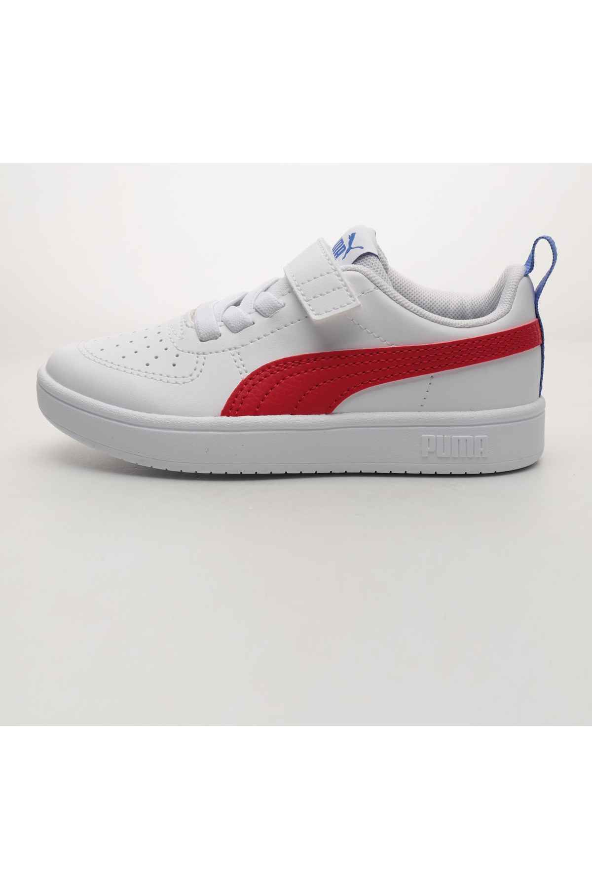 385836-05 Puma Rickie Ac+ Ps کفش ورزشی بچه گانه سفید