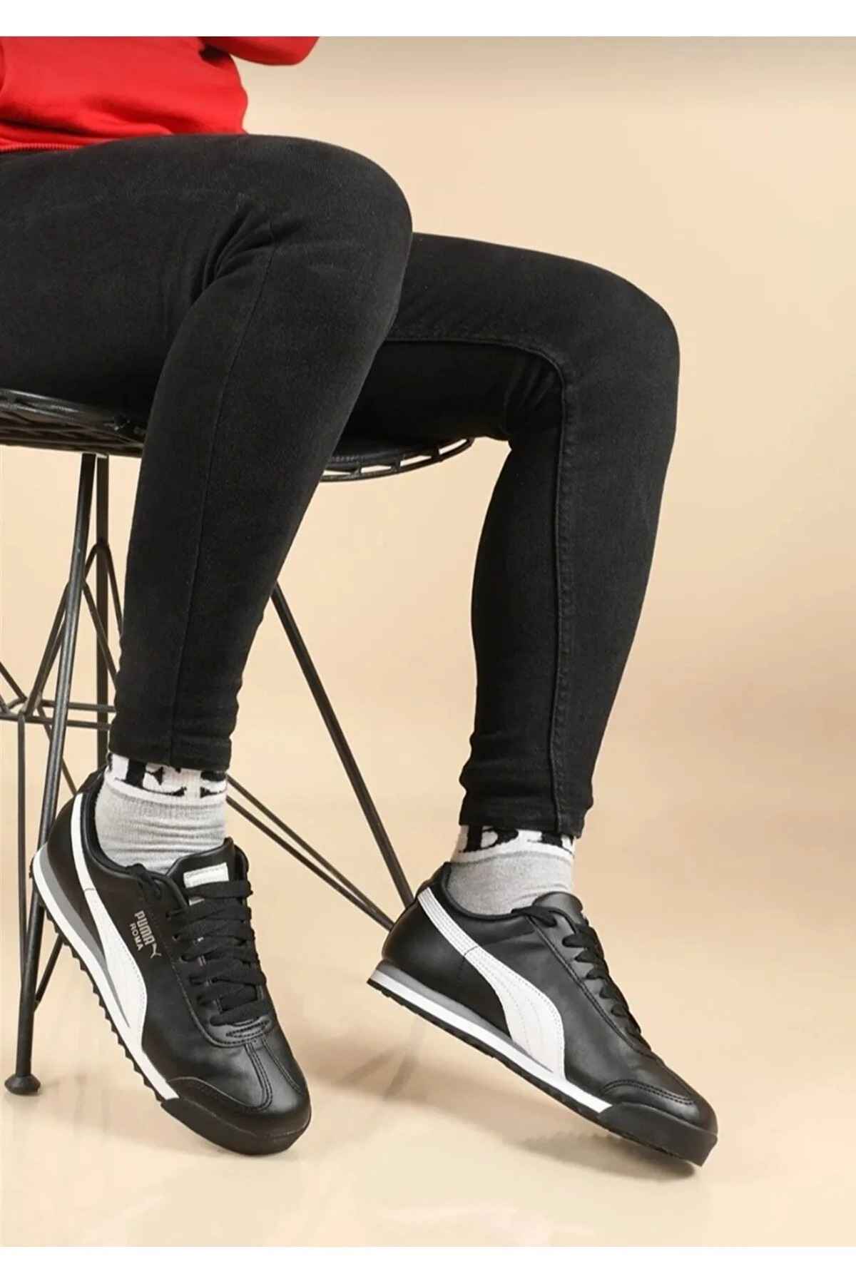 کفش ورزشی معمولی سفید پایه روما 354259141