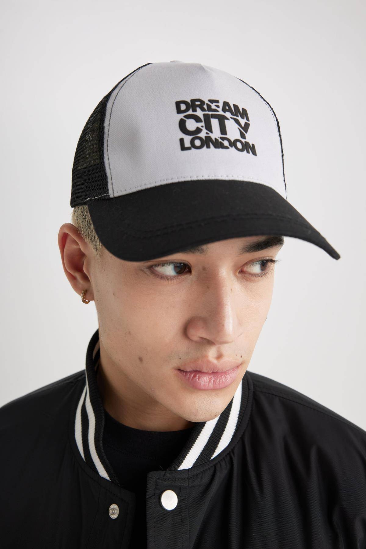 کلاه بیسبال و بسکتبال گاباردین چاپ شده مردانه