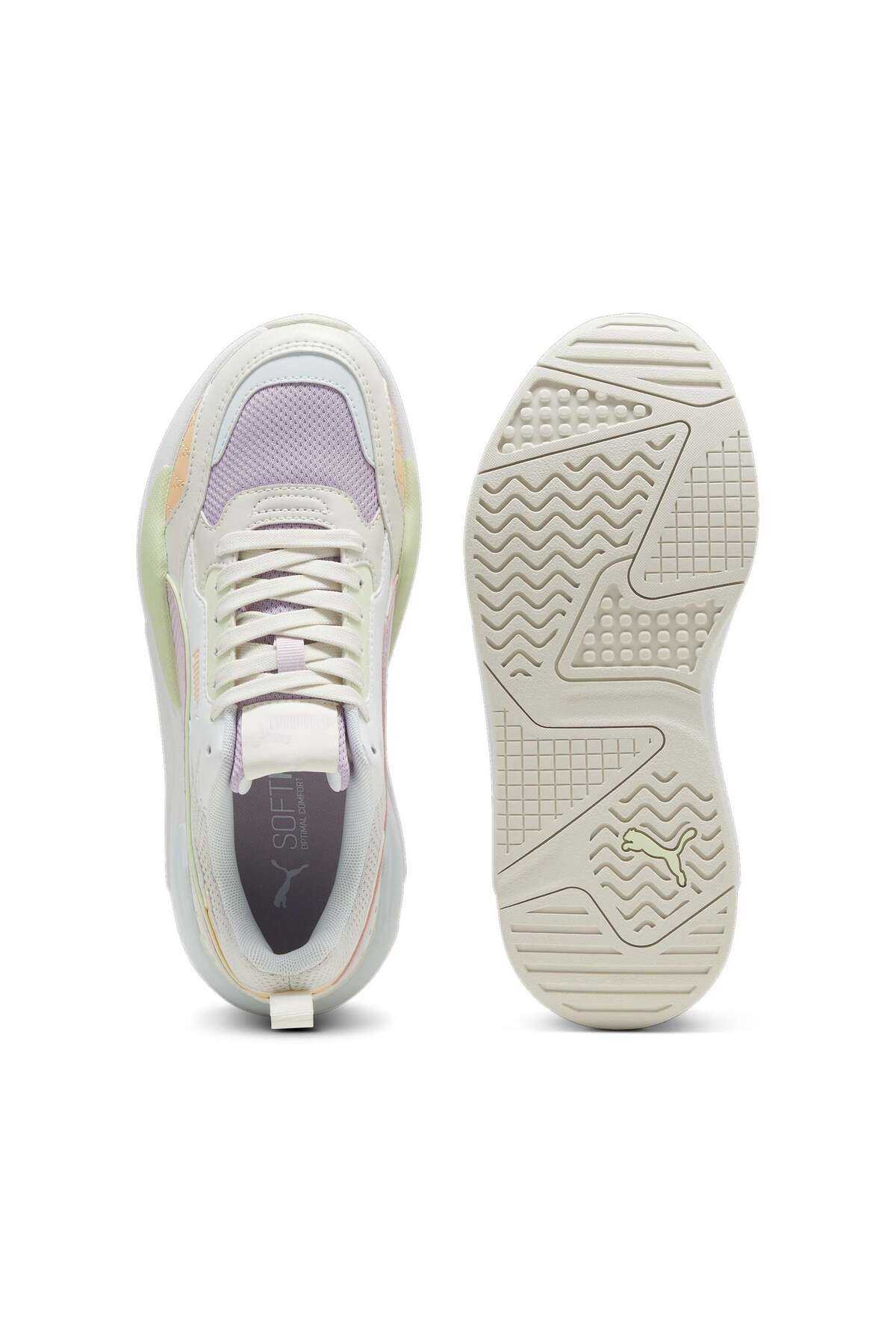 اشعه ایکس 2 مربع زنانه-مردانه کفش راحتی سفید 02