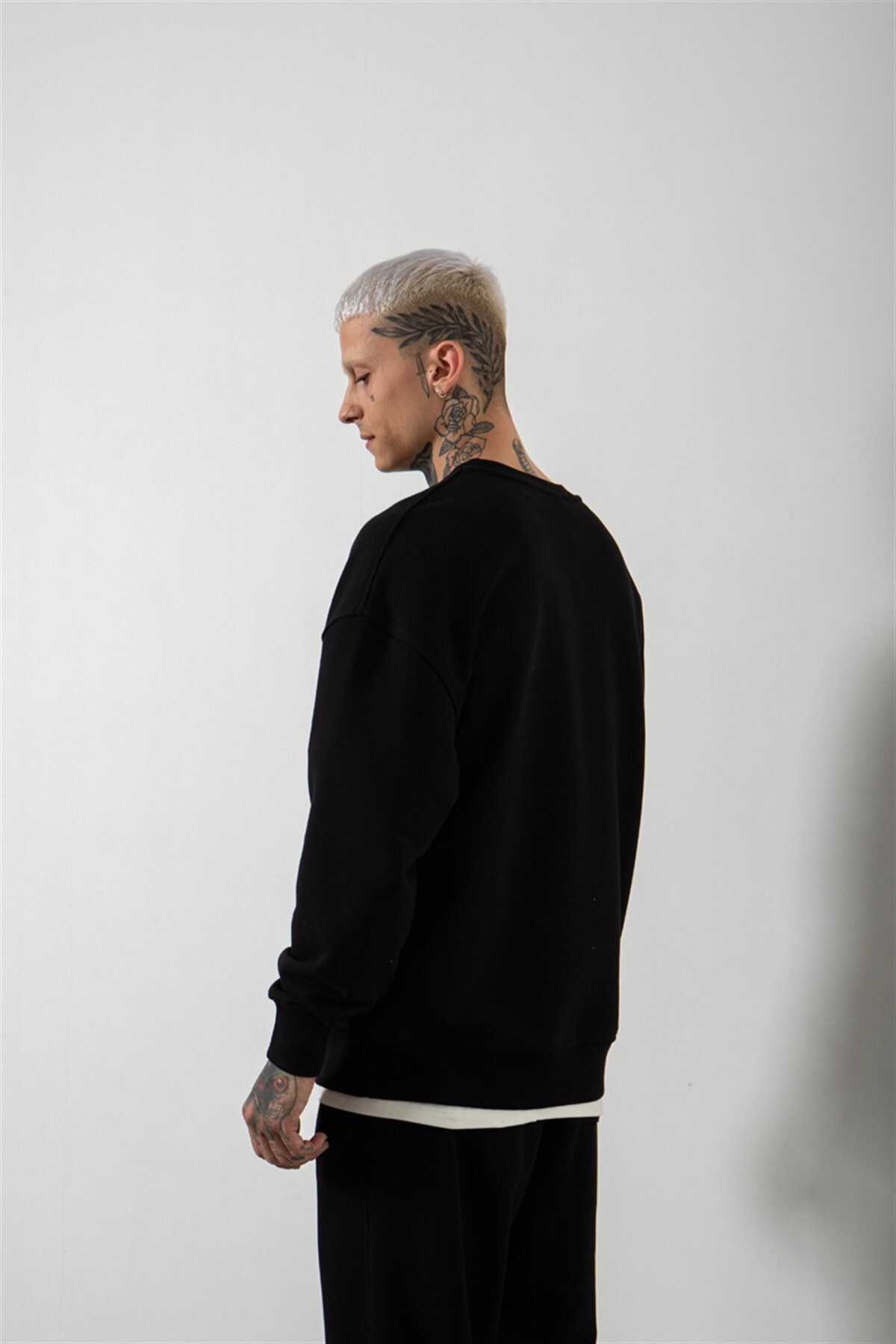 سویشرت مردانه پایه جامد خاکستری روشن