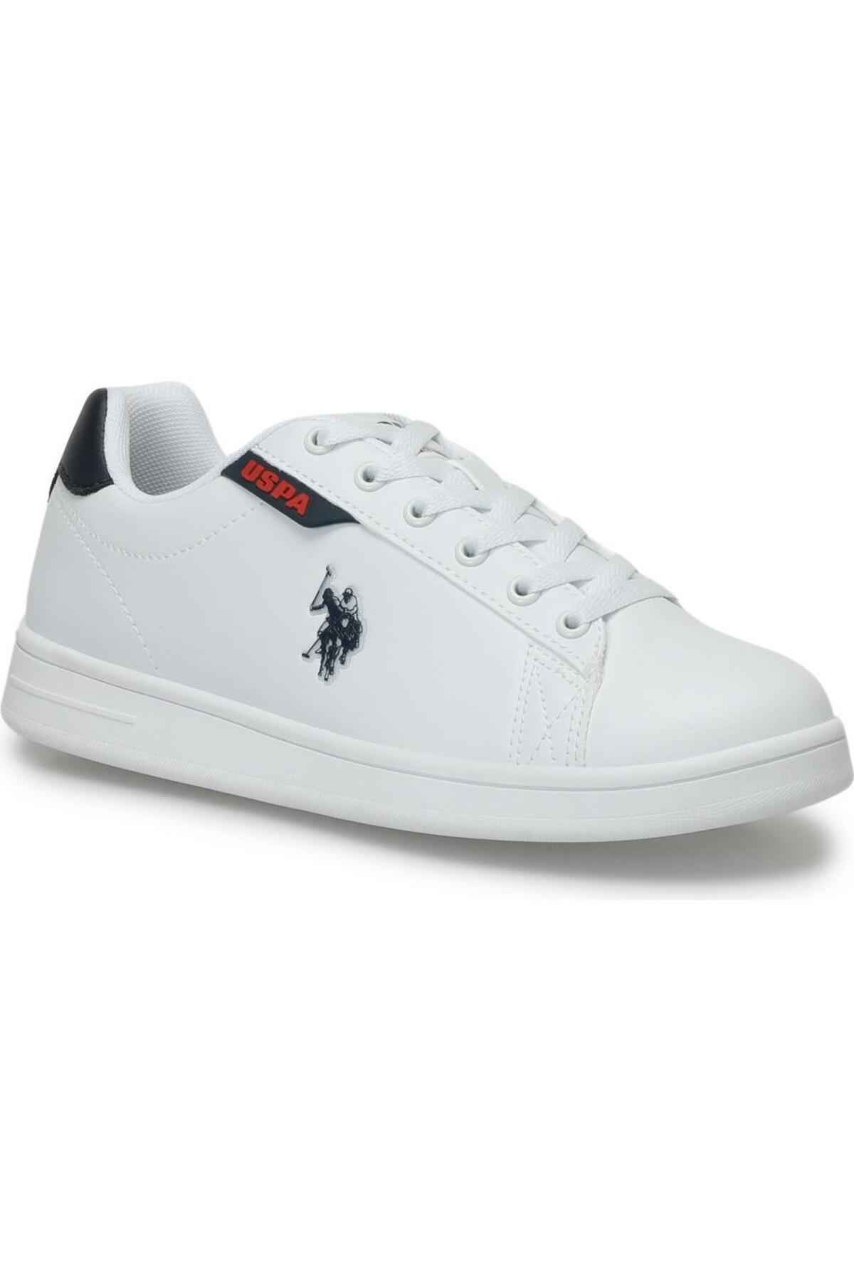 کفش ورزشی روزانه آناتومیک آناتومیک U.S.POLO ASSN COSTA 4FX WHITE Claret Red Comfort