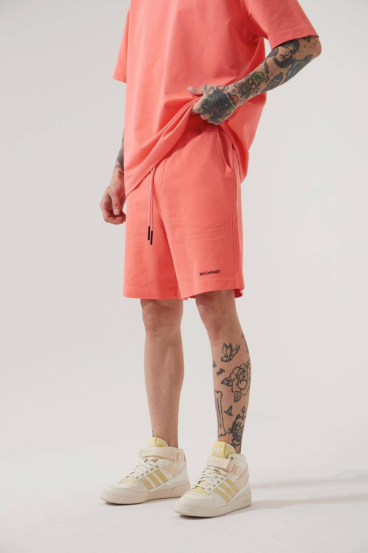 شلوارک ساده خاکستری مردانه