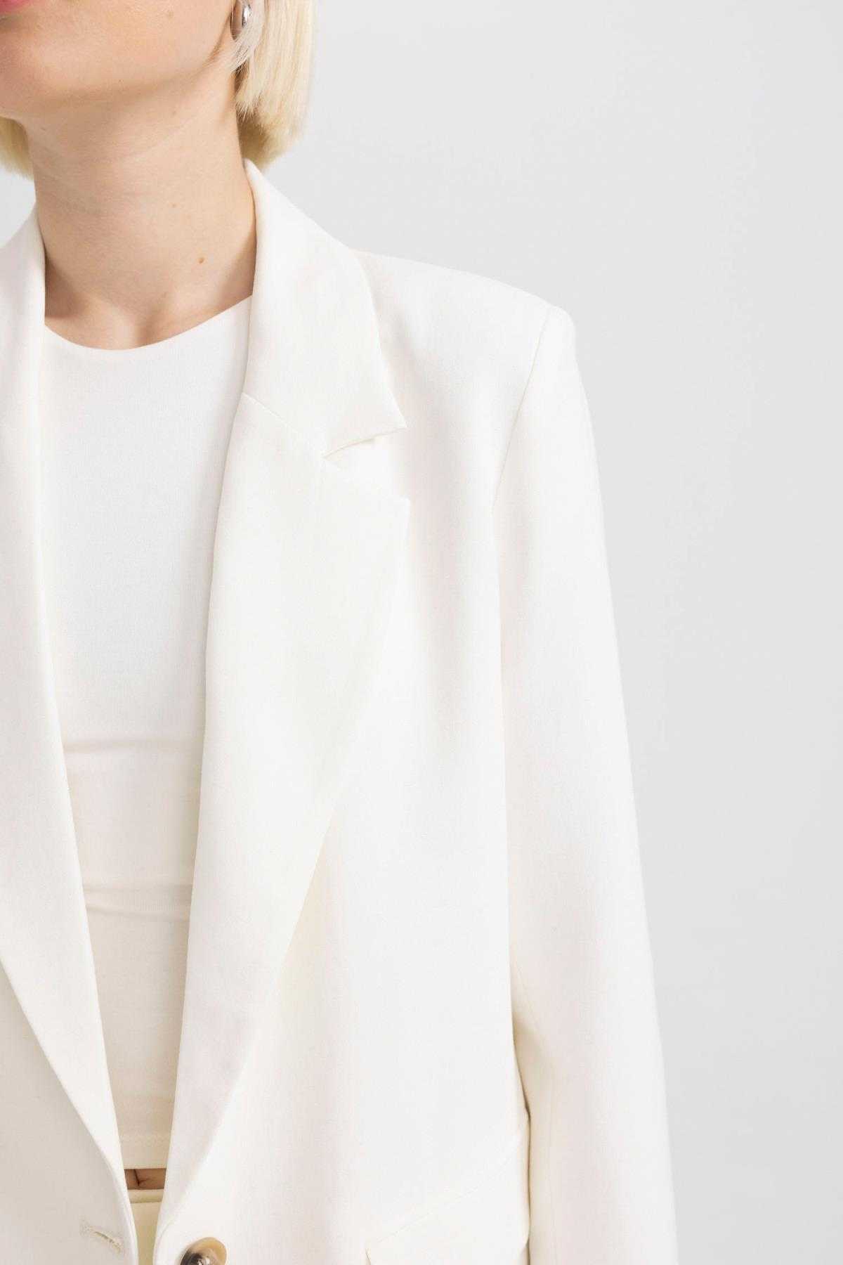 کاپشن کتانی ترکیبی اور سایز فیت