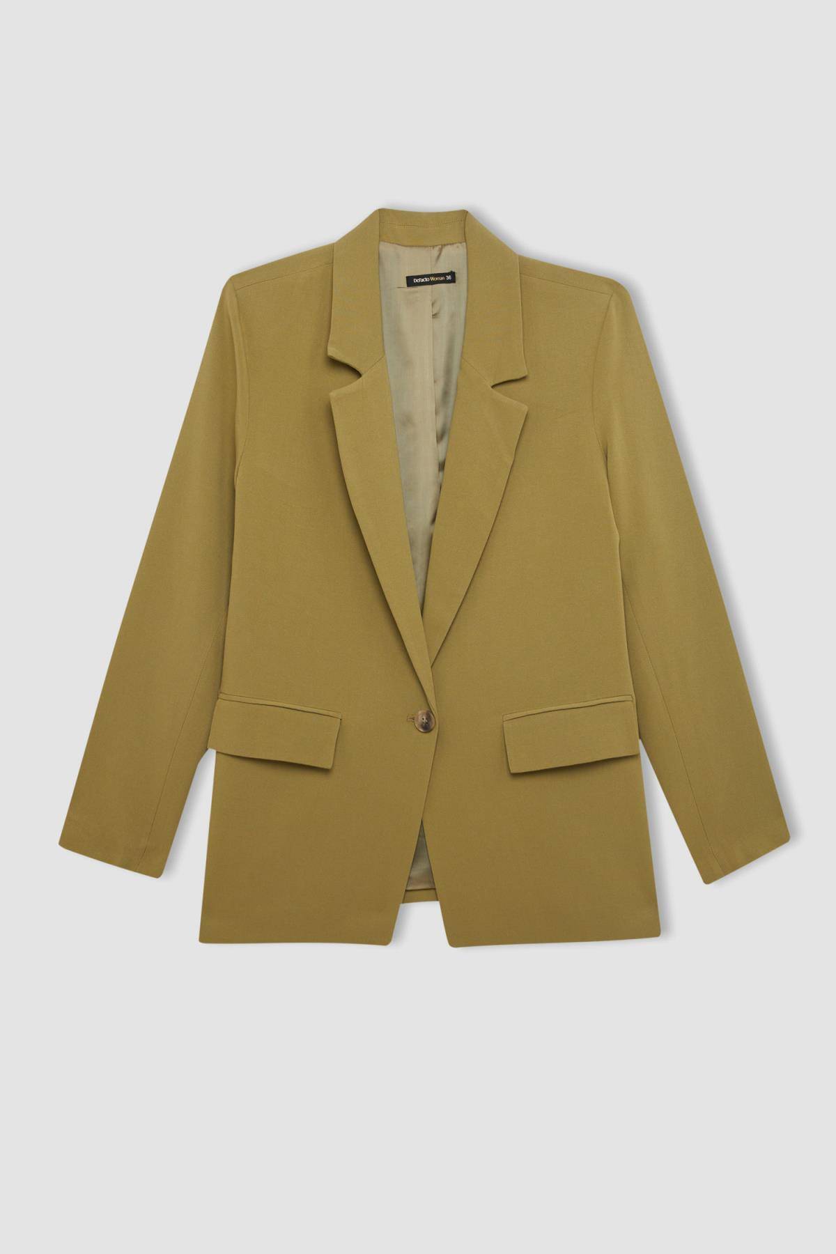 کاپشن کتانی ترکیبی اور سایز فیت