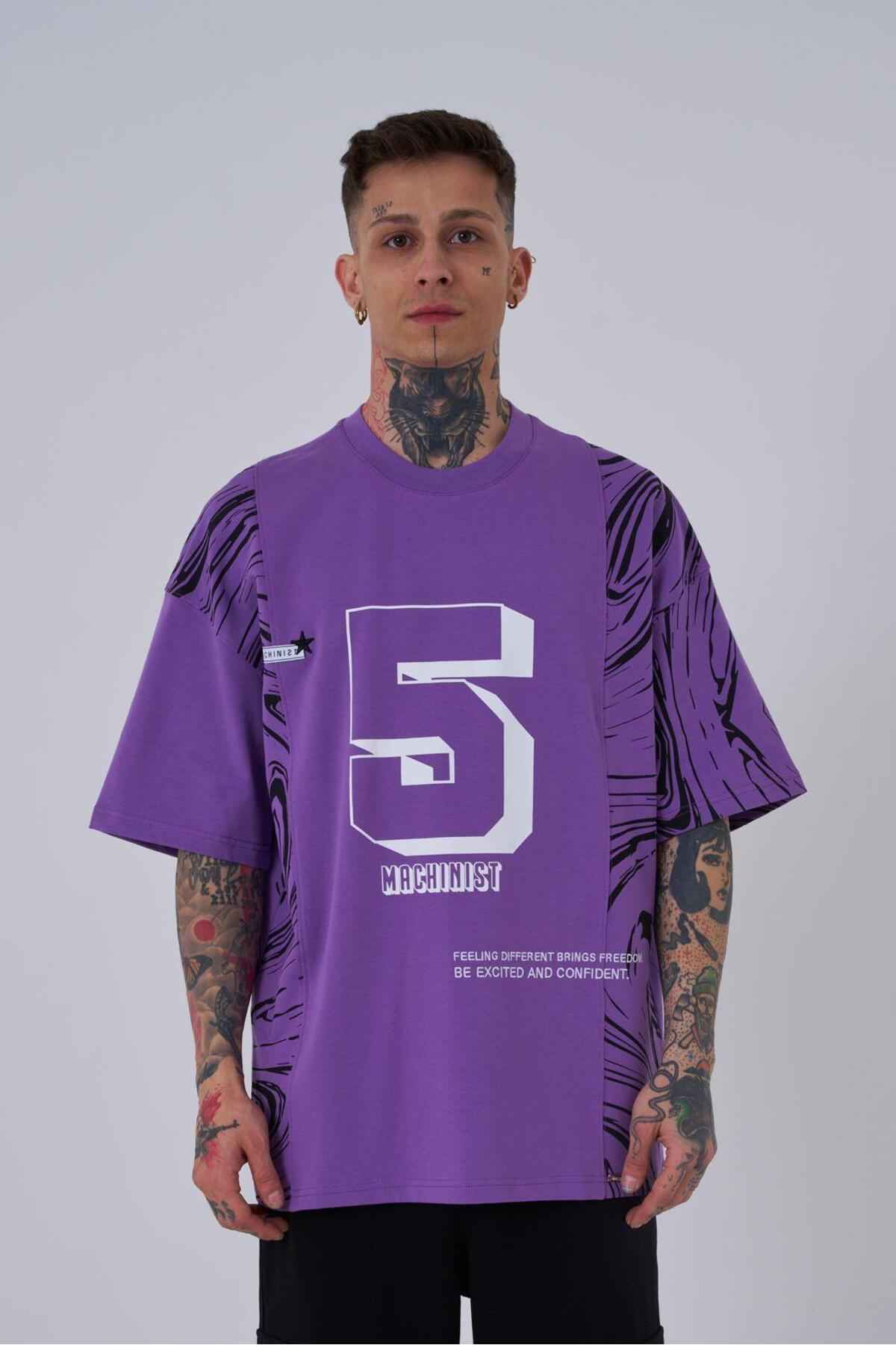 تیشرت مردانه اکرو سایز چاپ شده شماره 5