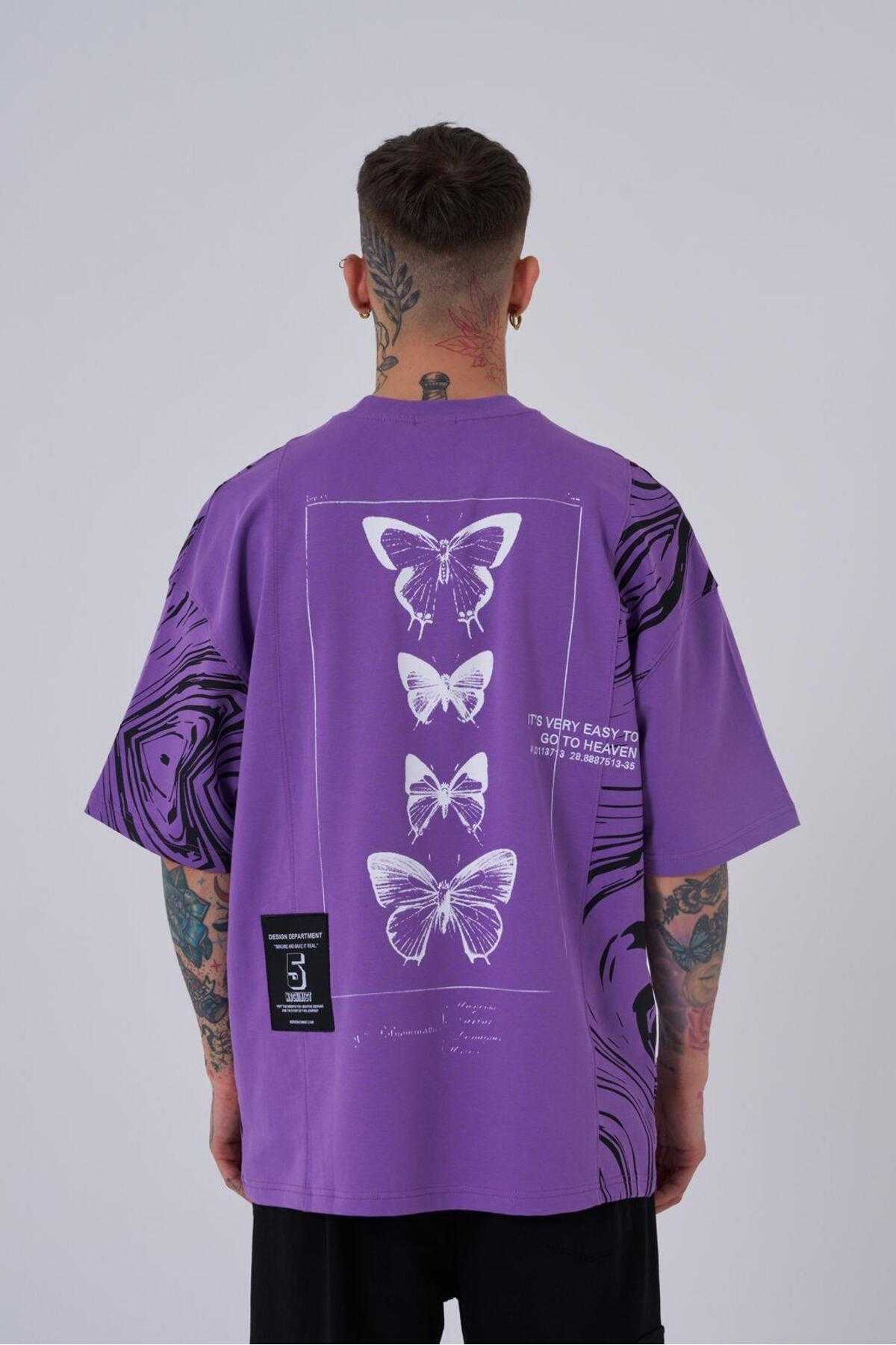 تیشرت مردانه اکرو سایز چاپ شده شماره 5