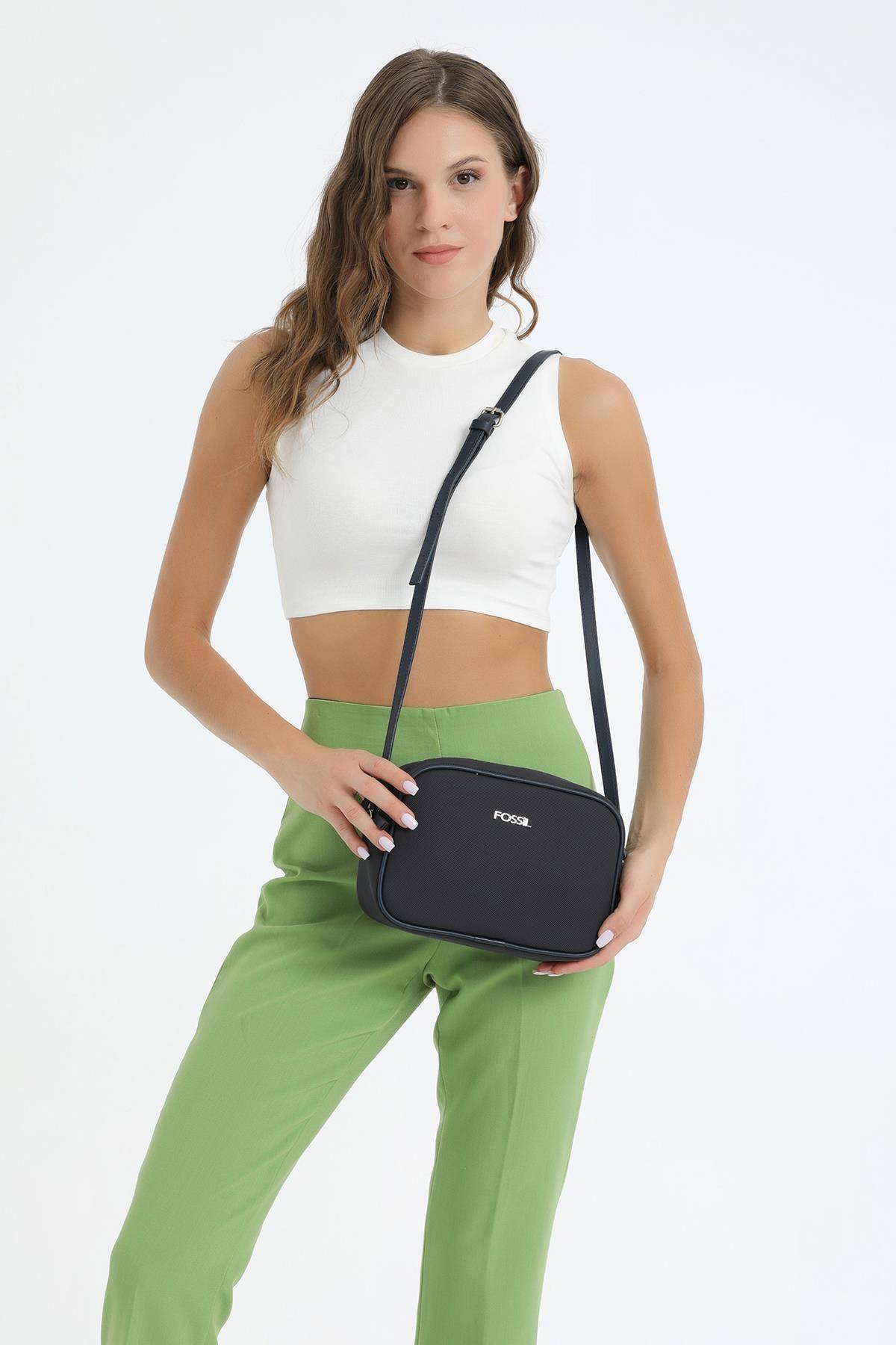 کیف شانه زنانه آبی