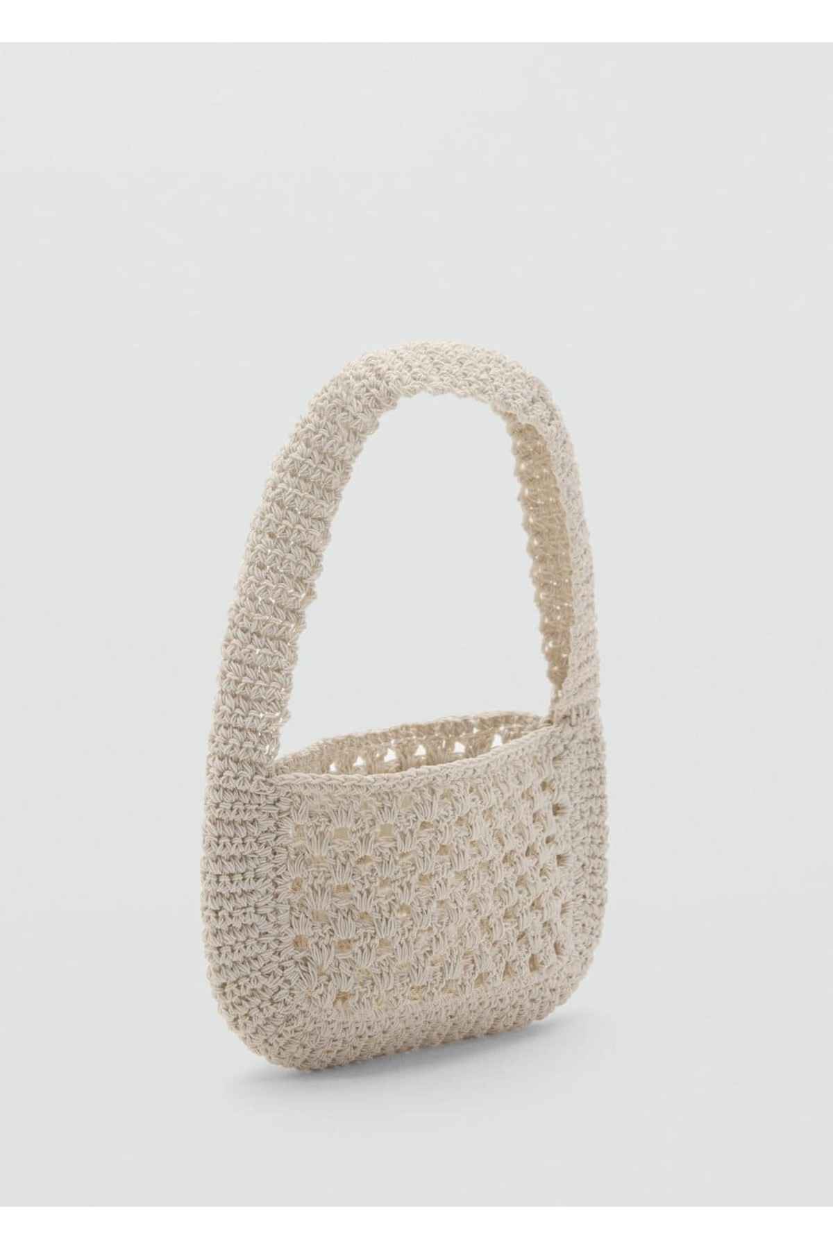 کیف کلاچ قلاب بافی