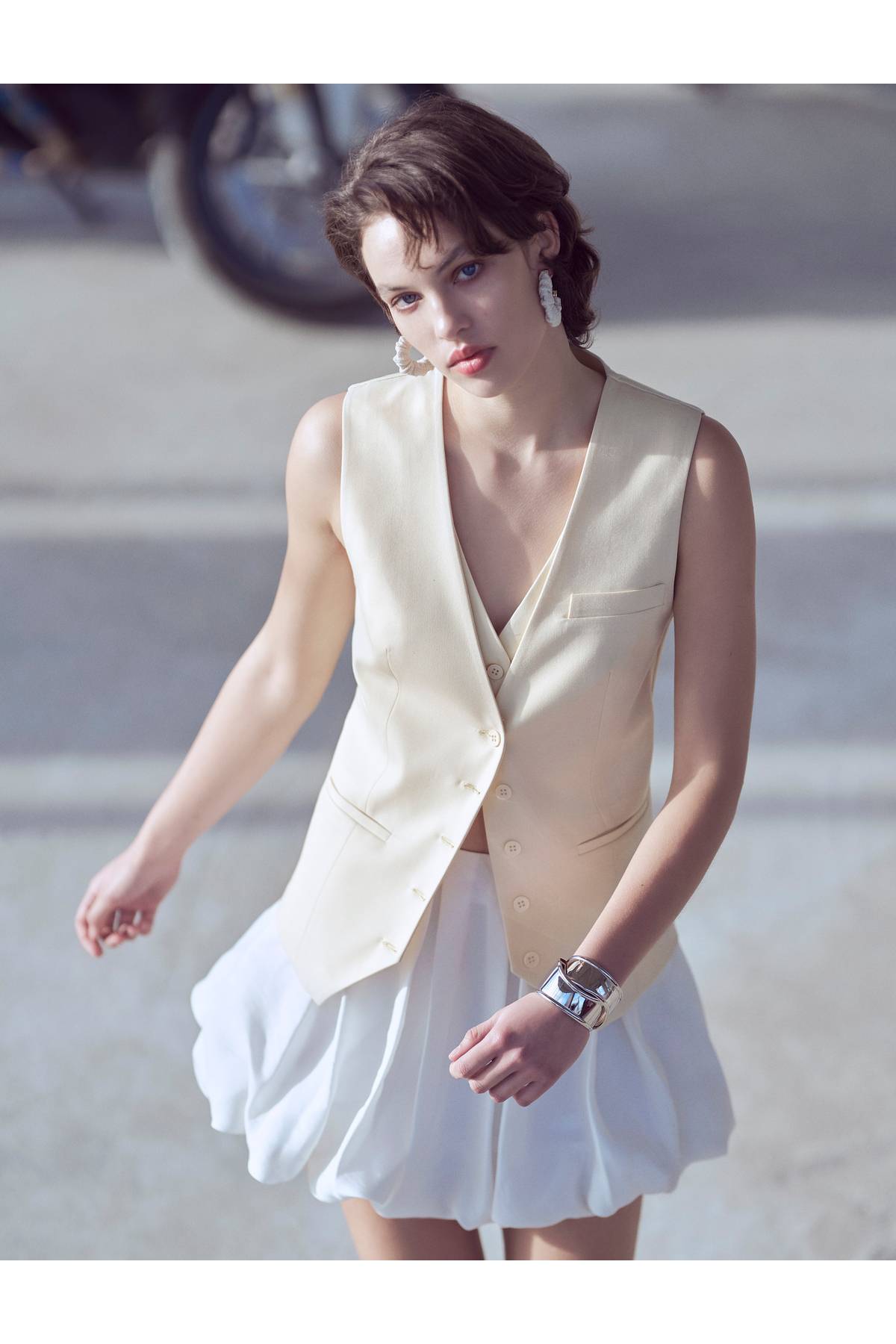 دامن بادکنکی دور کمر معمولی