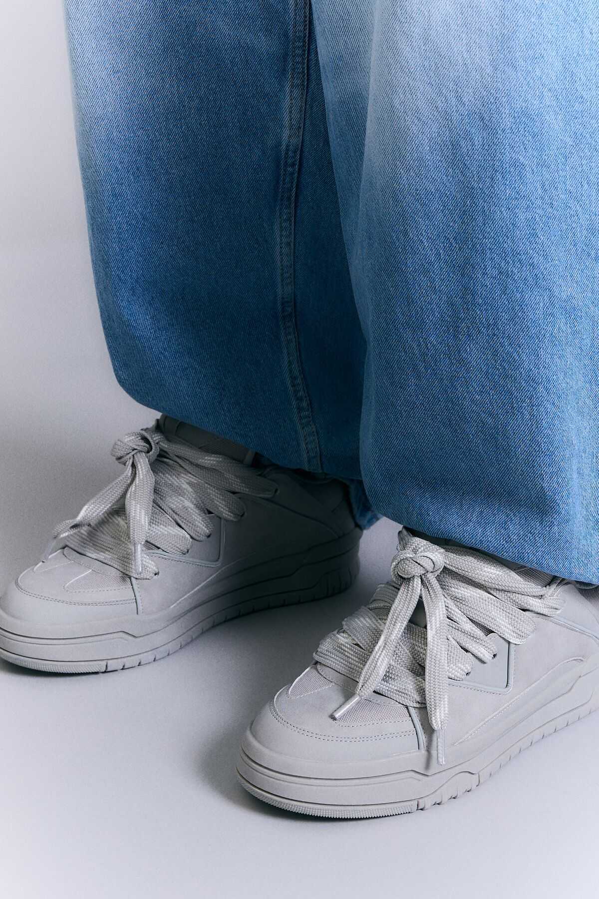 کفش ورزشی اسکیت مردانه با کف ضخیم