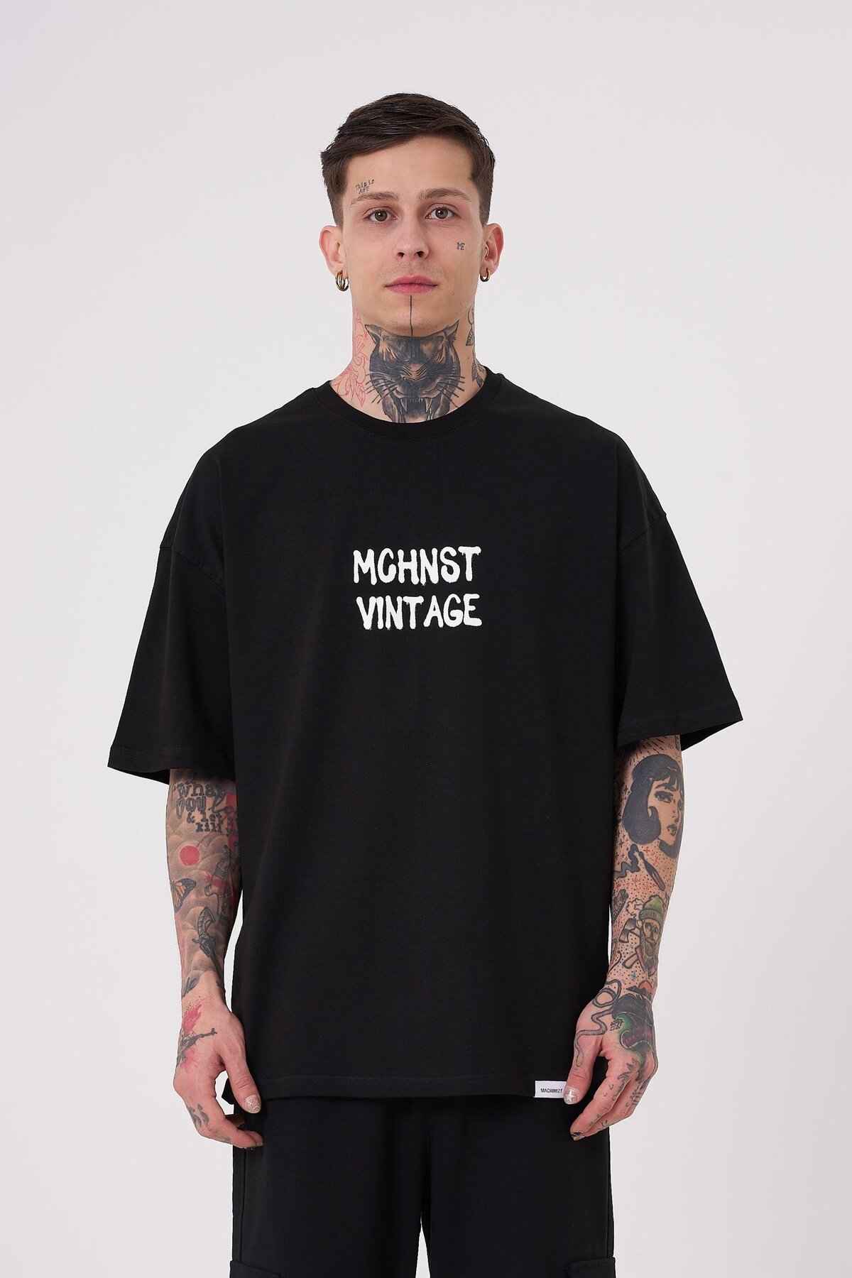 تیشرت خاکستری سایز چاپ شده خاطرات قدیمی مردانه