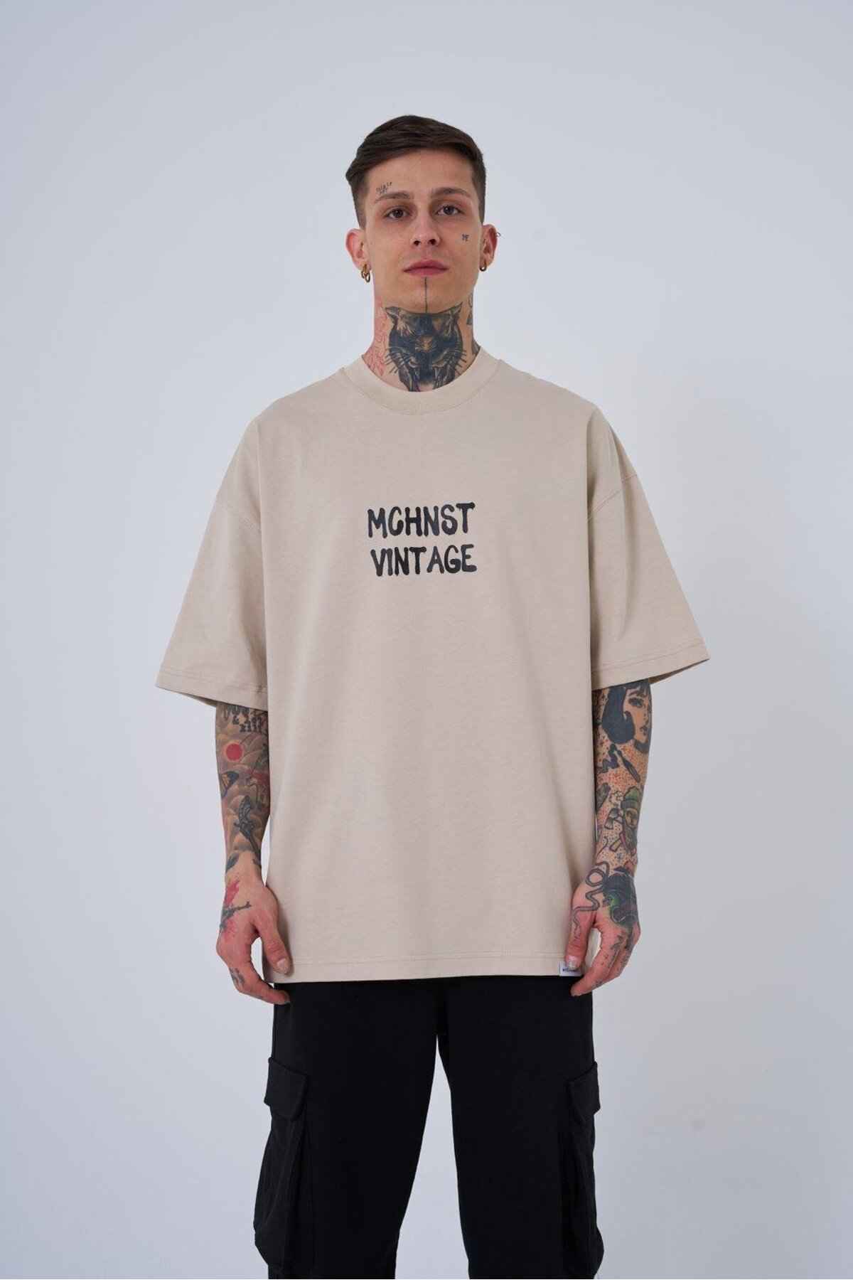 تیشرت خاکستری سایز چاپ شده خاطرات قدیمی مردانه