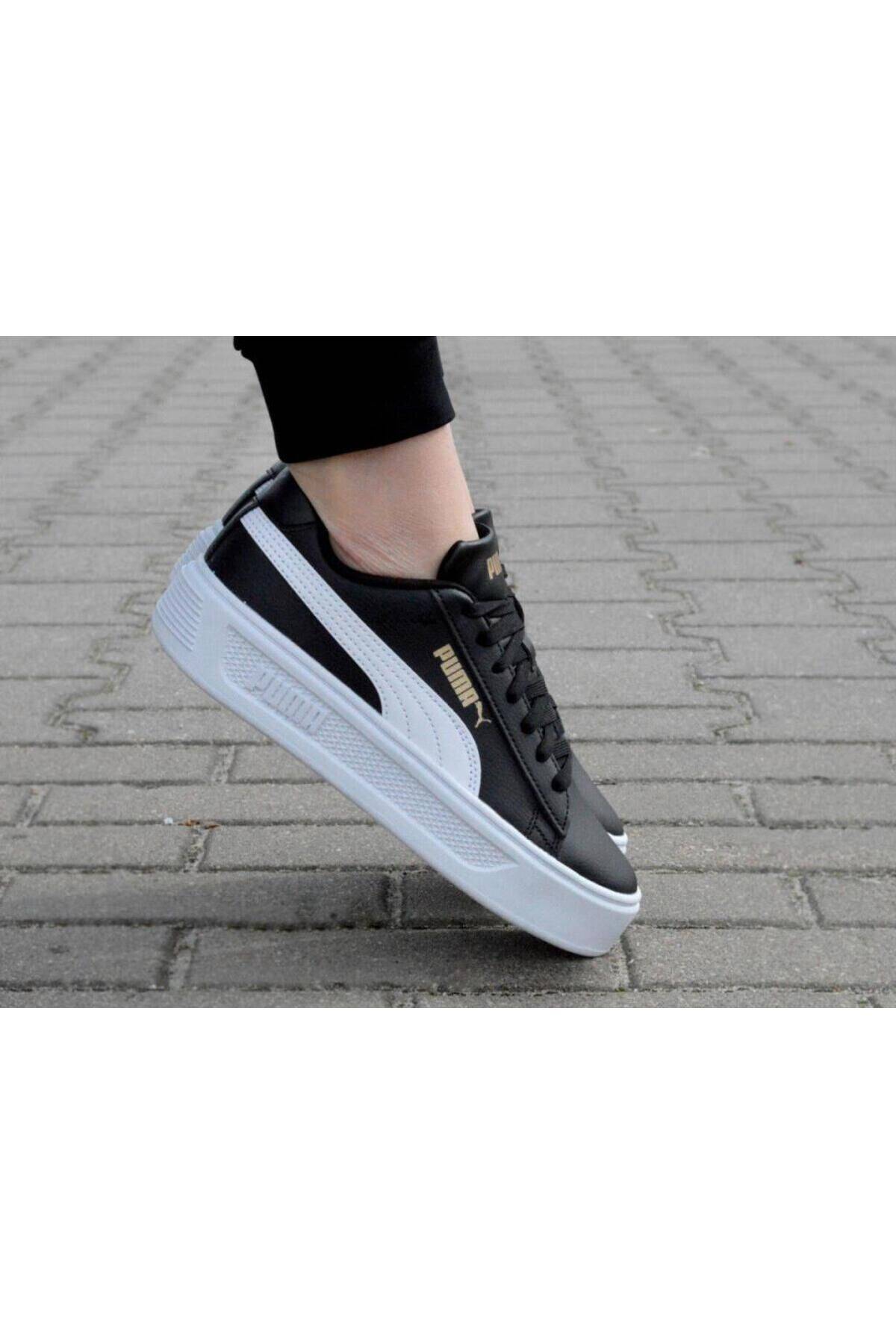 کفش اسپرت زنانه سفید روزانه Smash Platform V3