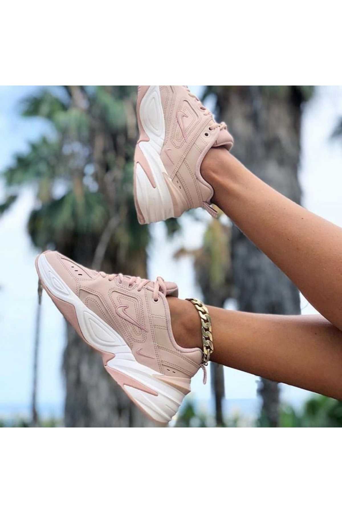 کفش ورزشی رنگی چرم اصل M2K Tekno یونیسکس