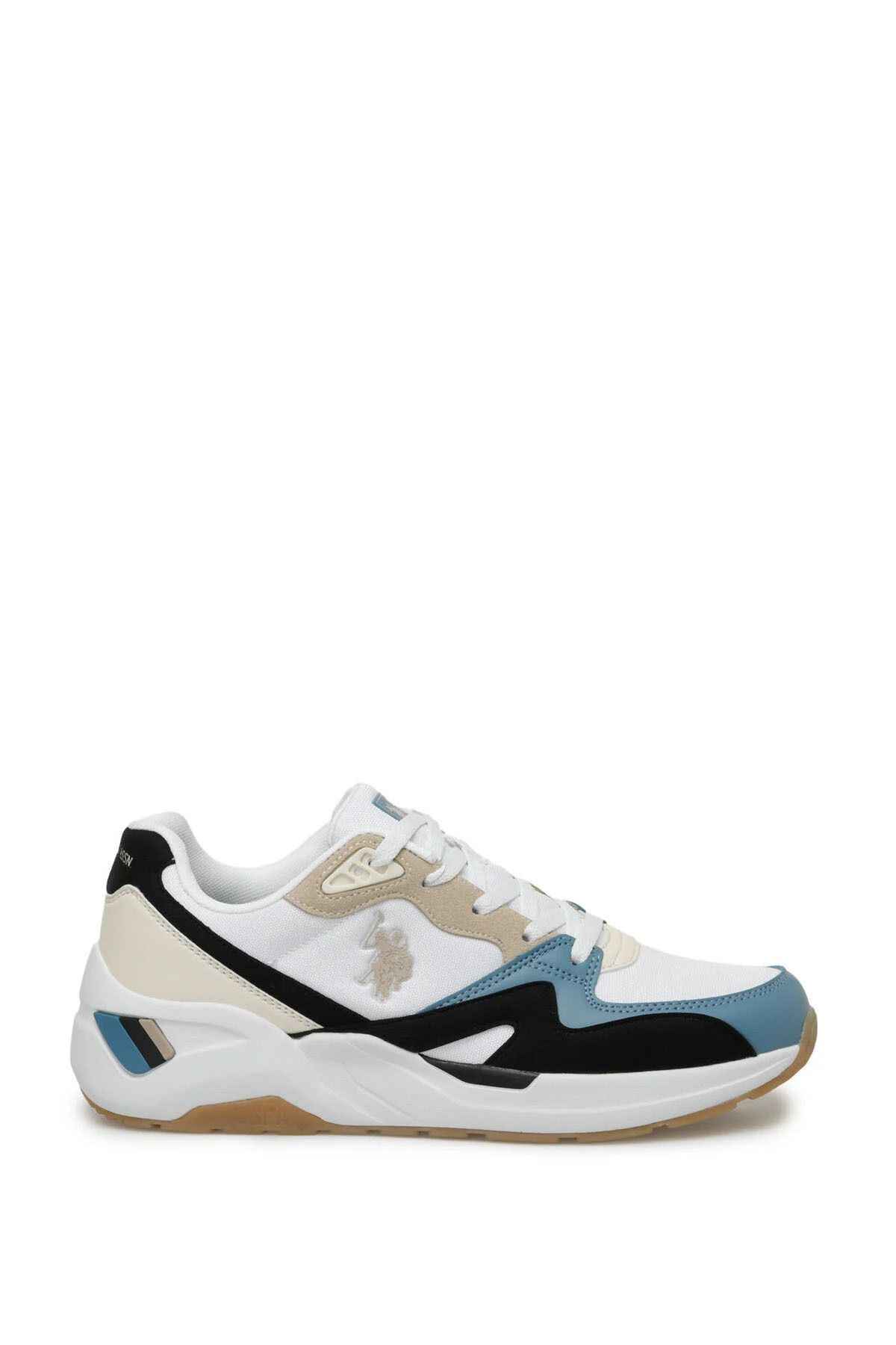 کفش کتانی مردانه آبی سرمه ای-آبی-قرمز-آبی