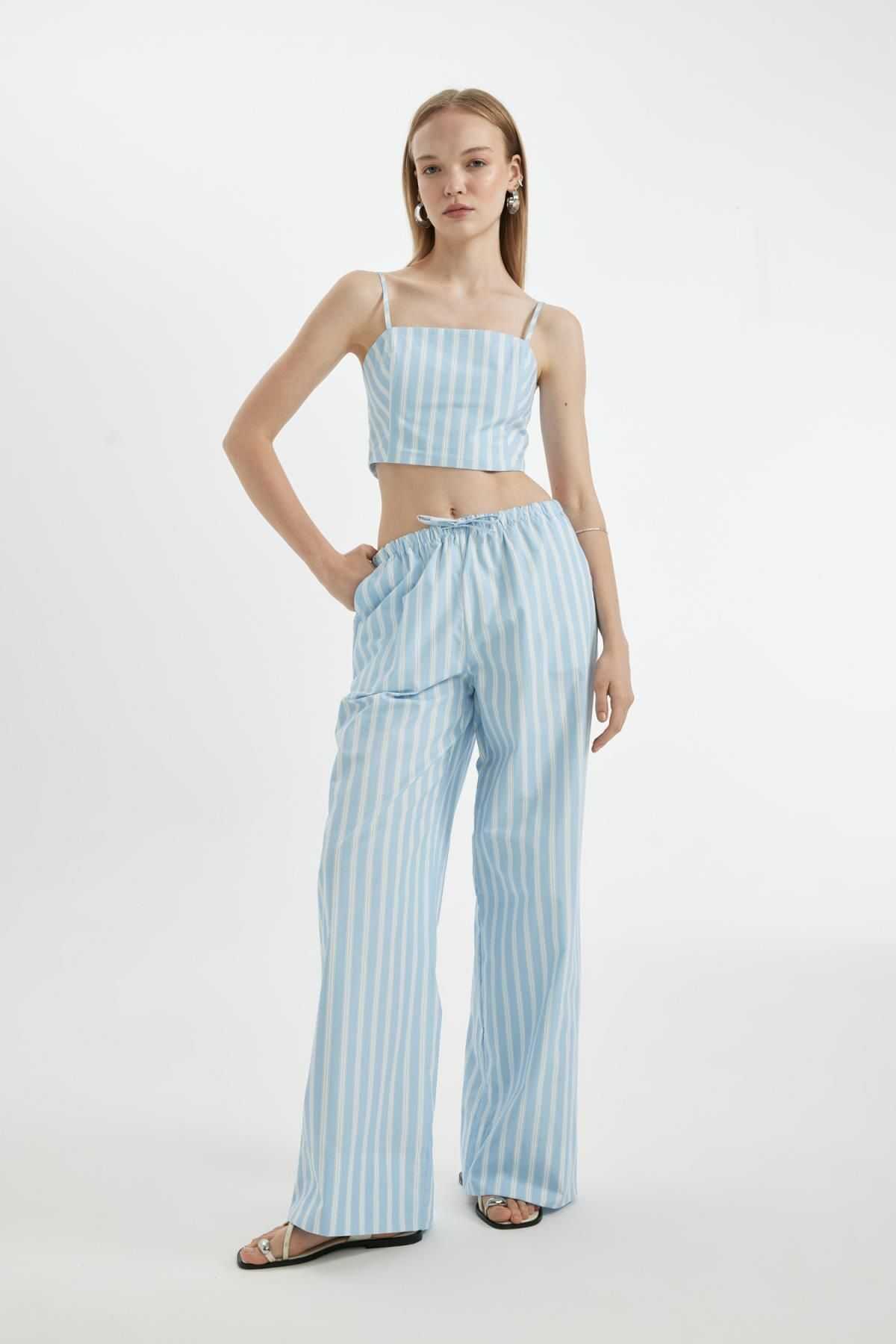 بلوز آستین دار پوپلین باحال