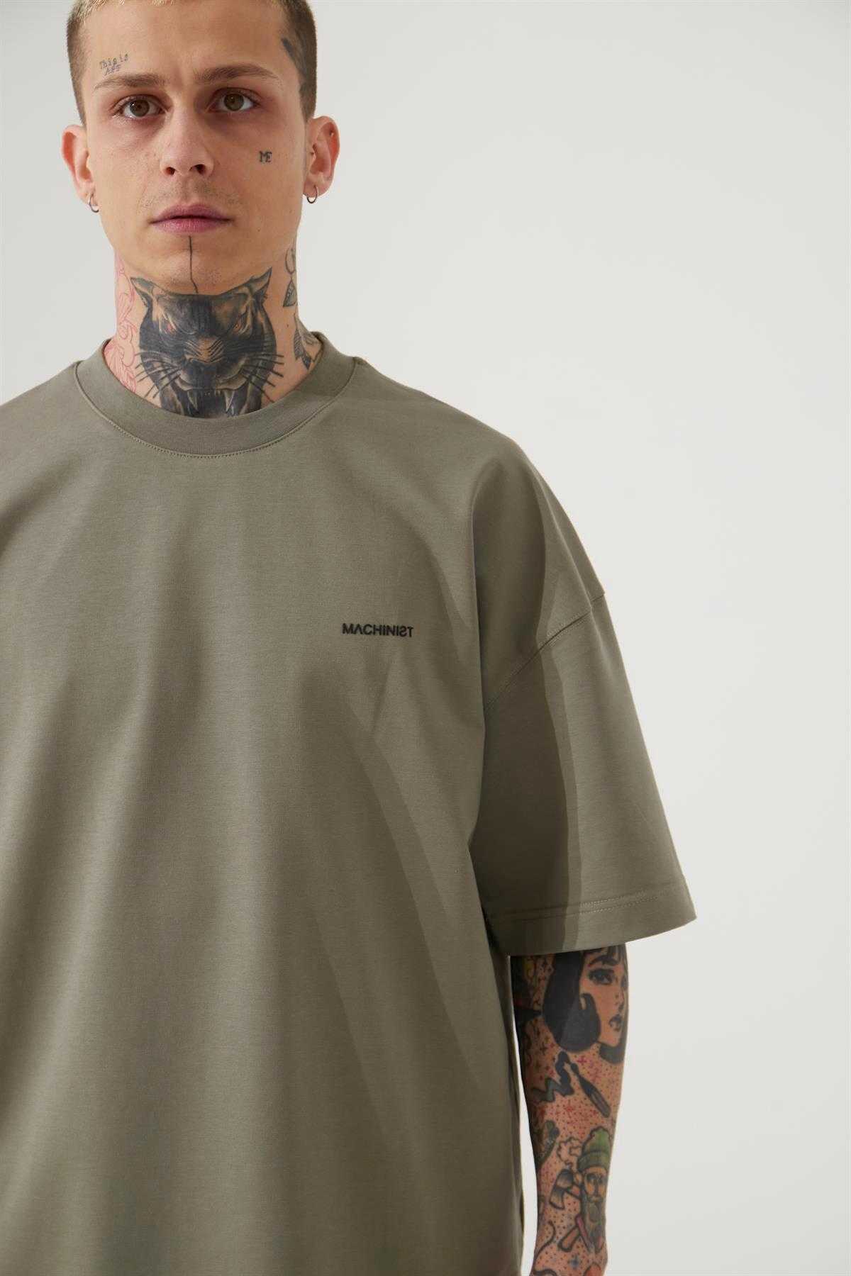 تیشرت پنبه ای بزرگ سایز سبز