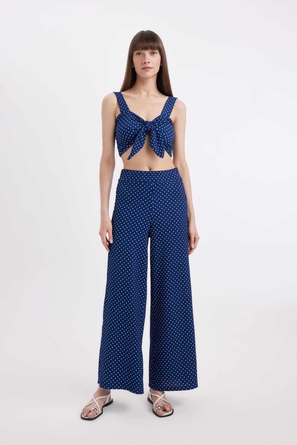 شلوار چروک دمپا گشاد