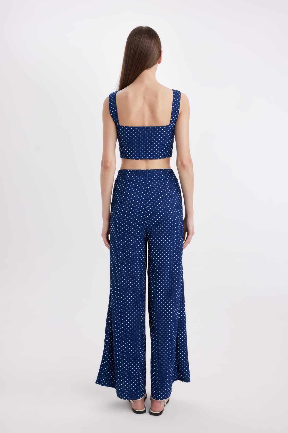 شلوار چروک دمپا گشاد