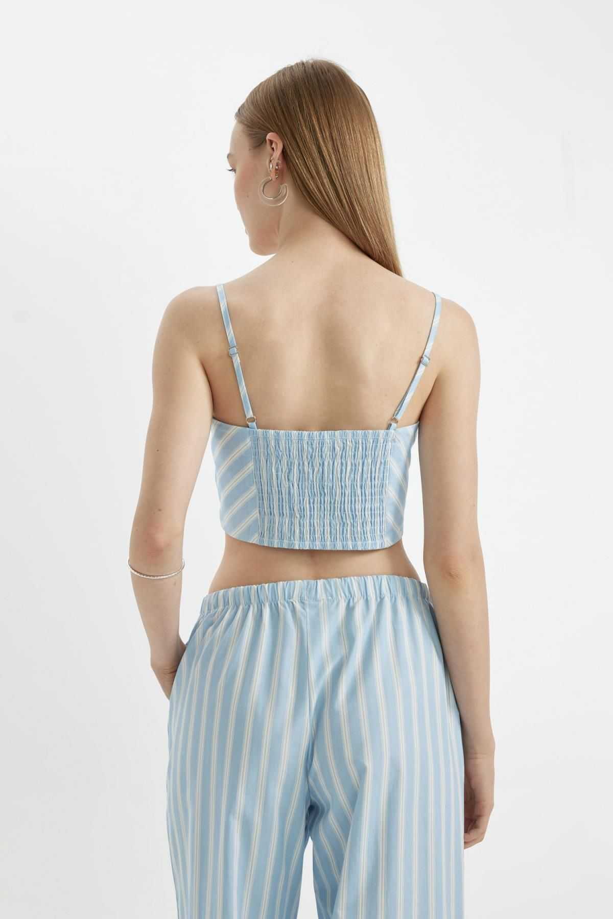 بلوز آستین دار پوپلین باحال