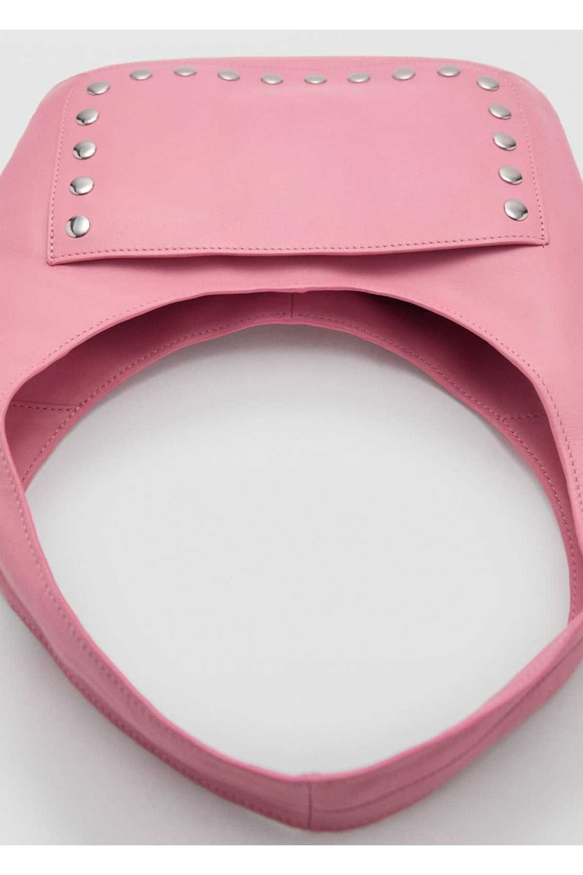 کیف چرمی میخ دار