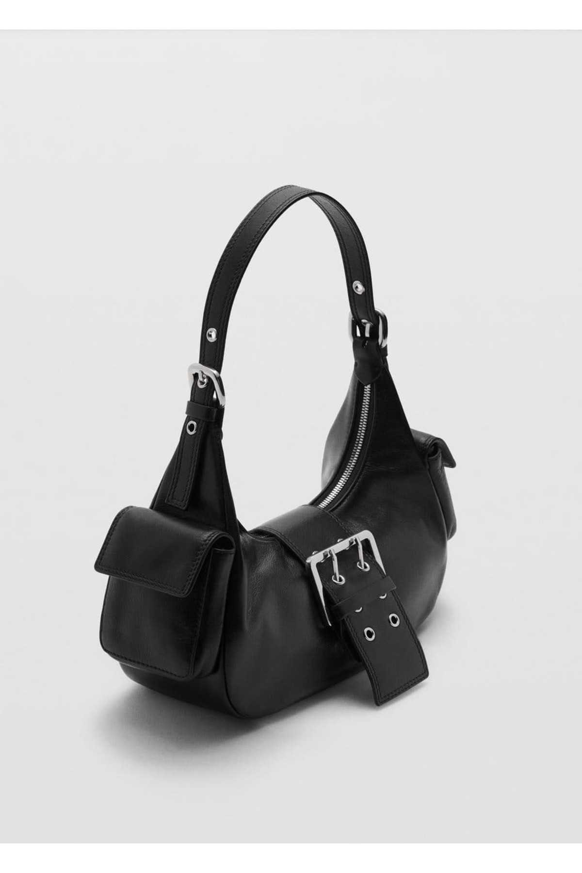 کیف چرمی با جیب باری