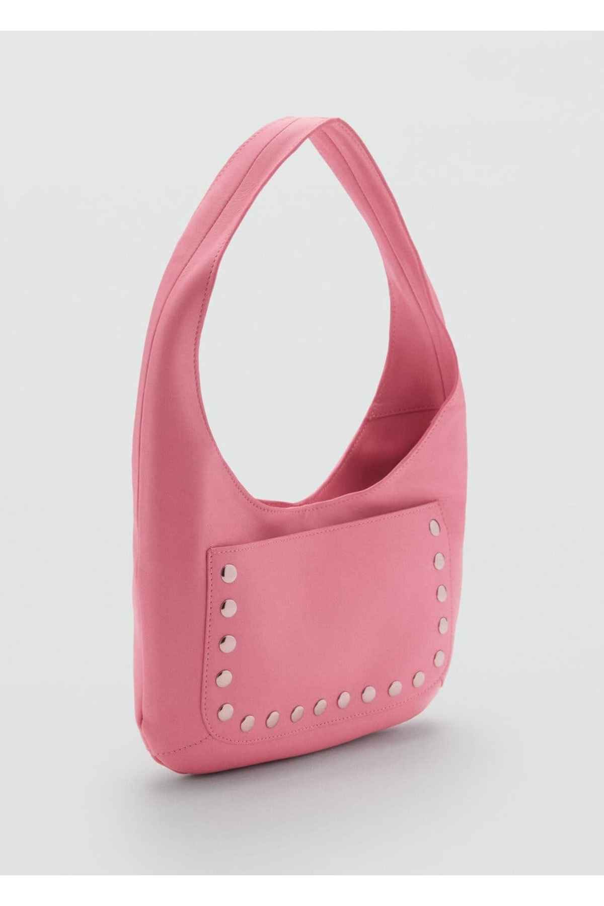 کیف چرمی میخ دار