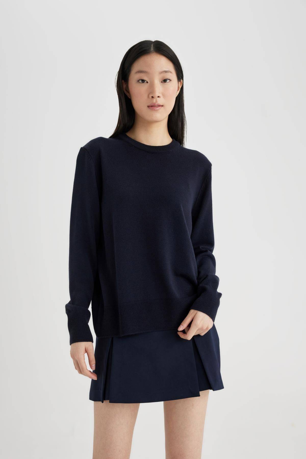 ژاکت یقه ای با تناسب معمولی