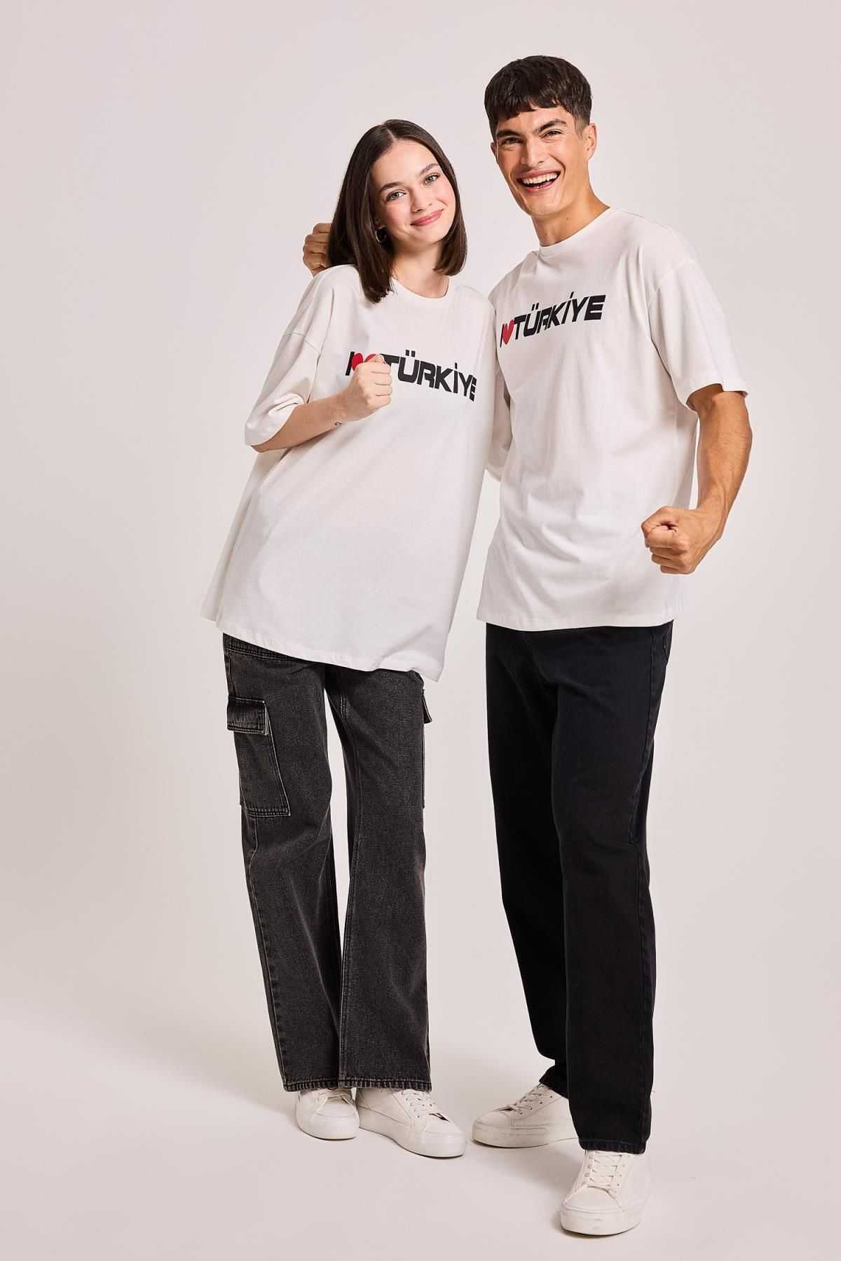 تیشرت آستین کوتاه چاپ شده با الگوی عریض سایز بزرگ D6044x24sm