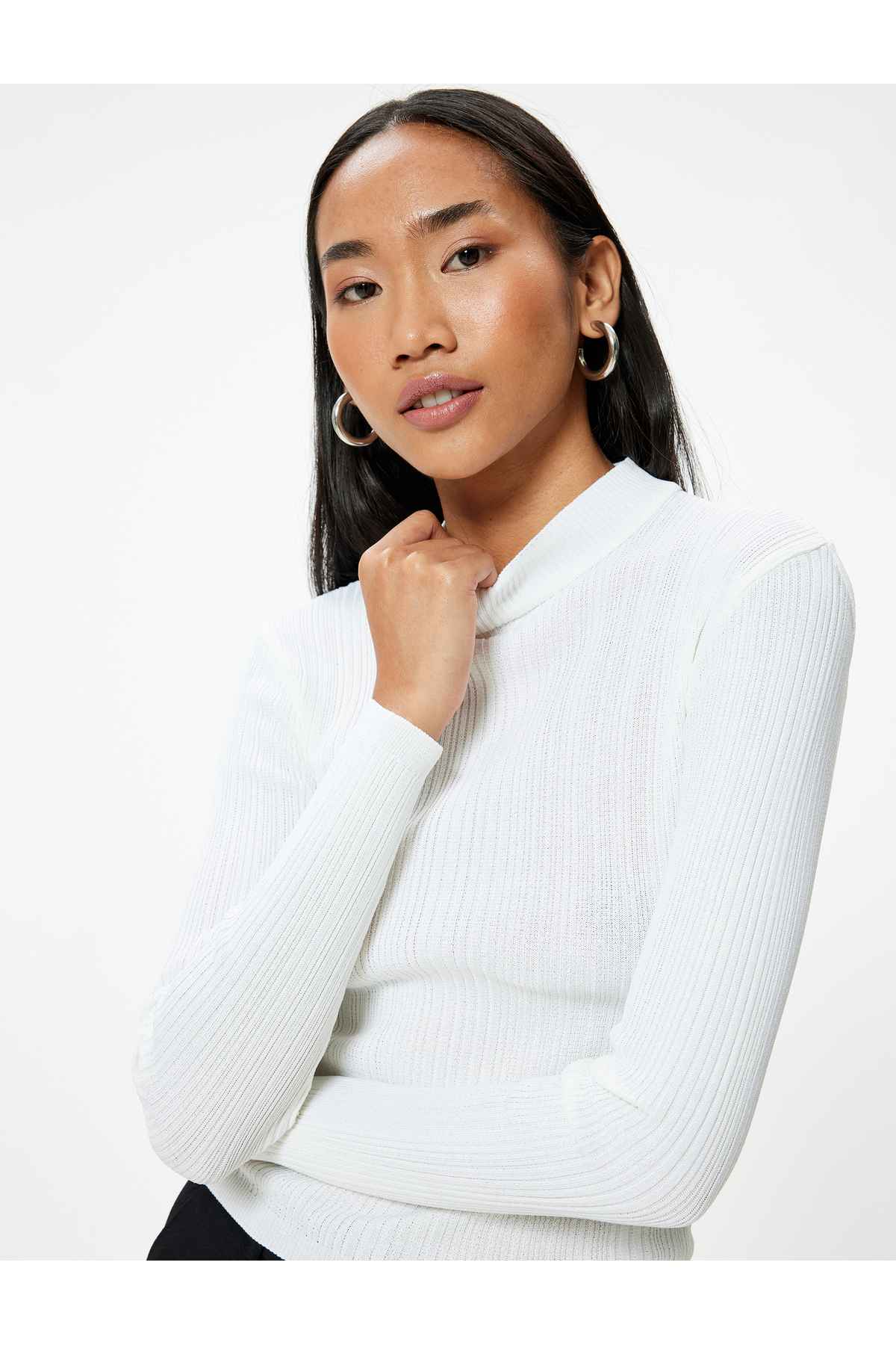 ژاکت بافتنی آستین بلند