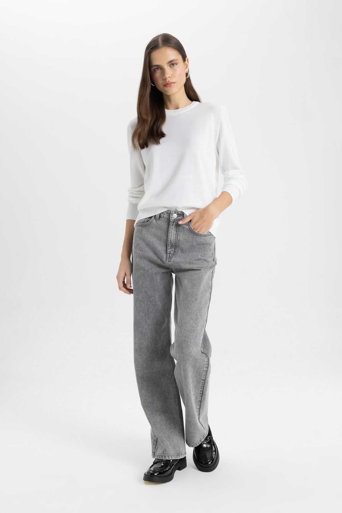 ژاکت یقه ای با تناسب معمولی