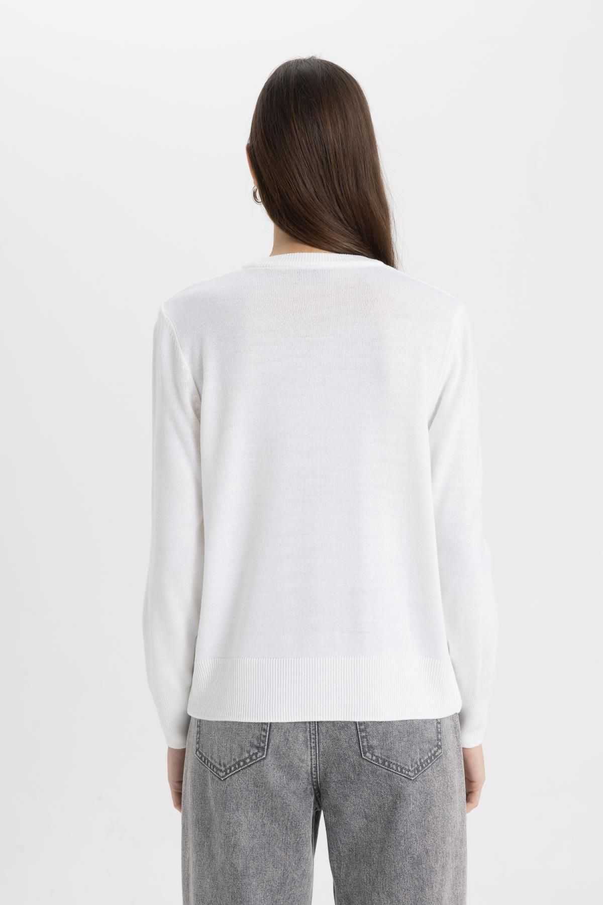 ژاکت یقه ای با تناسب معمولی