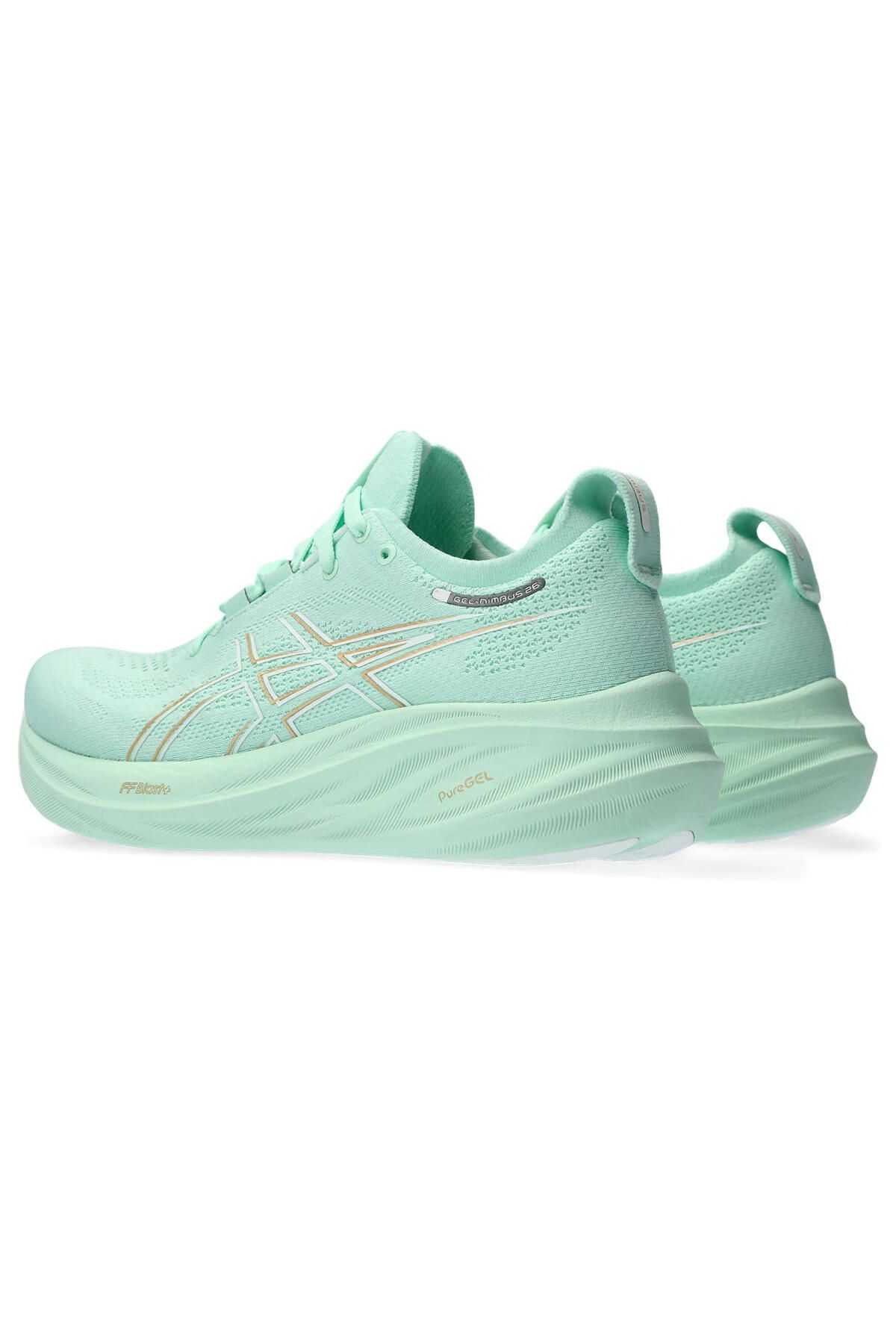 کفش دویدن سبز زنانه Gel-nimbus 26 1012b601-300