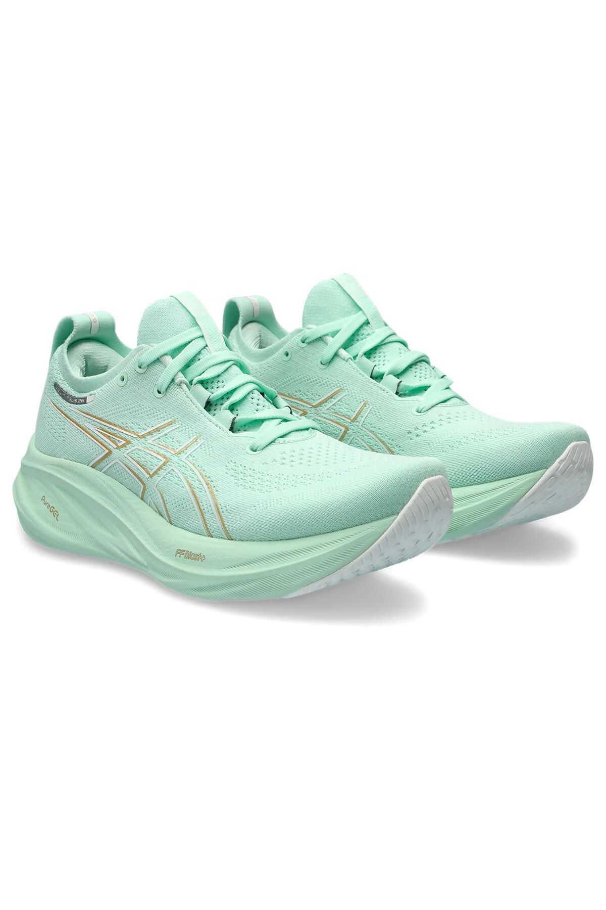 کفش دویدن سبز زنانه Gel-nimbus 26 1012b601-300