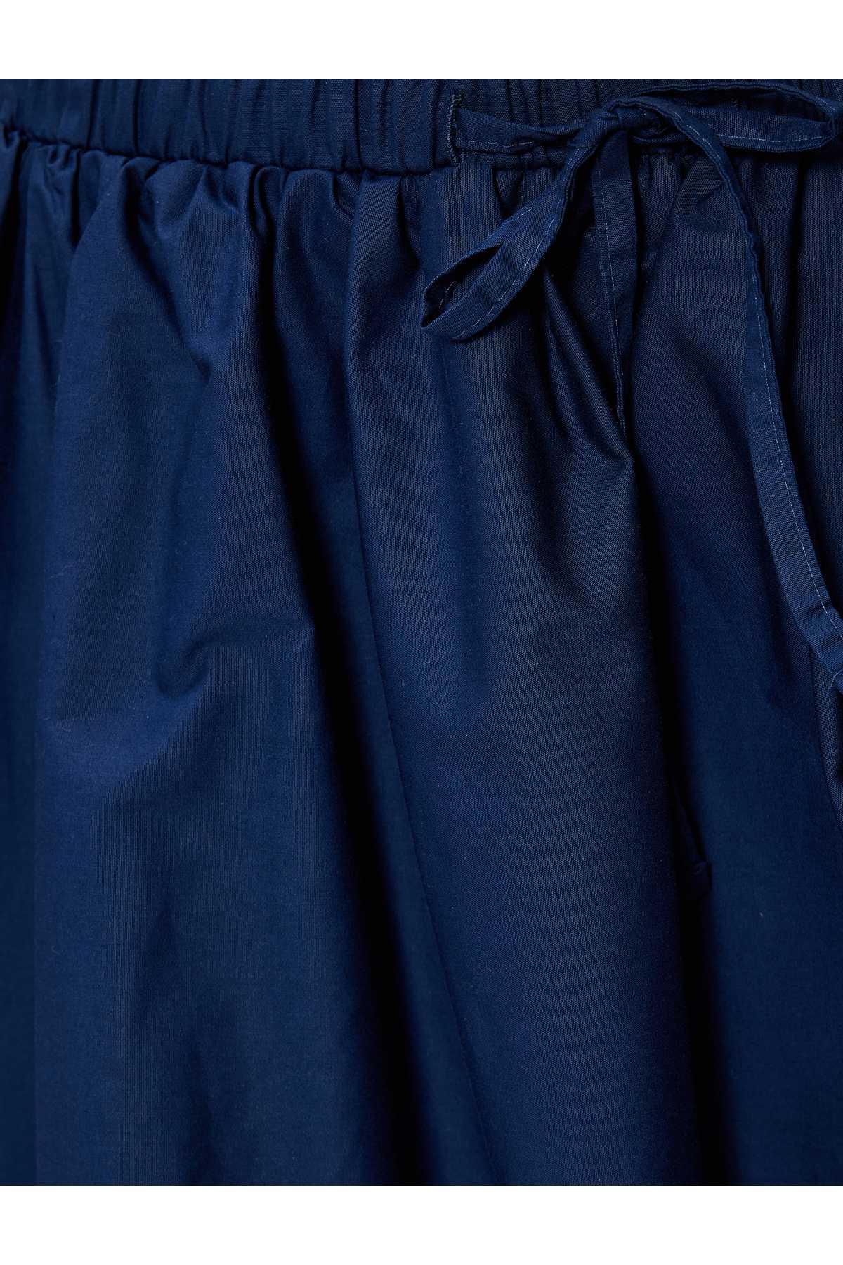 دامن بادکنکی کوتاه کمربند نخی