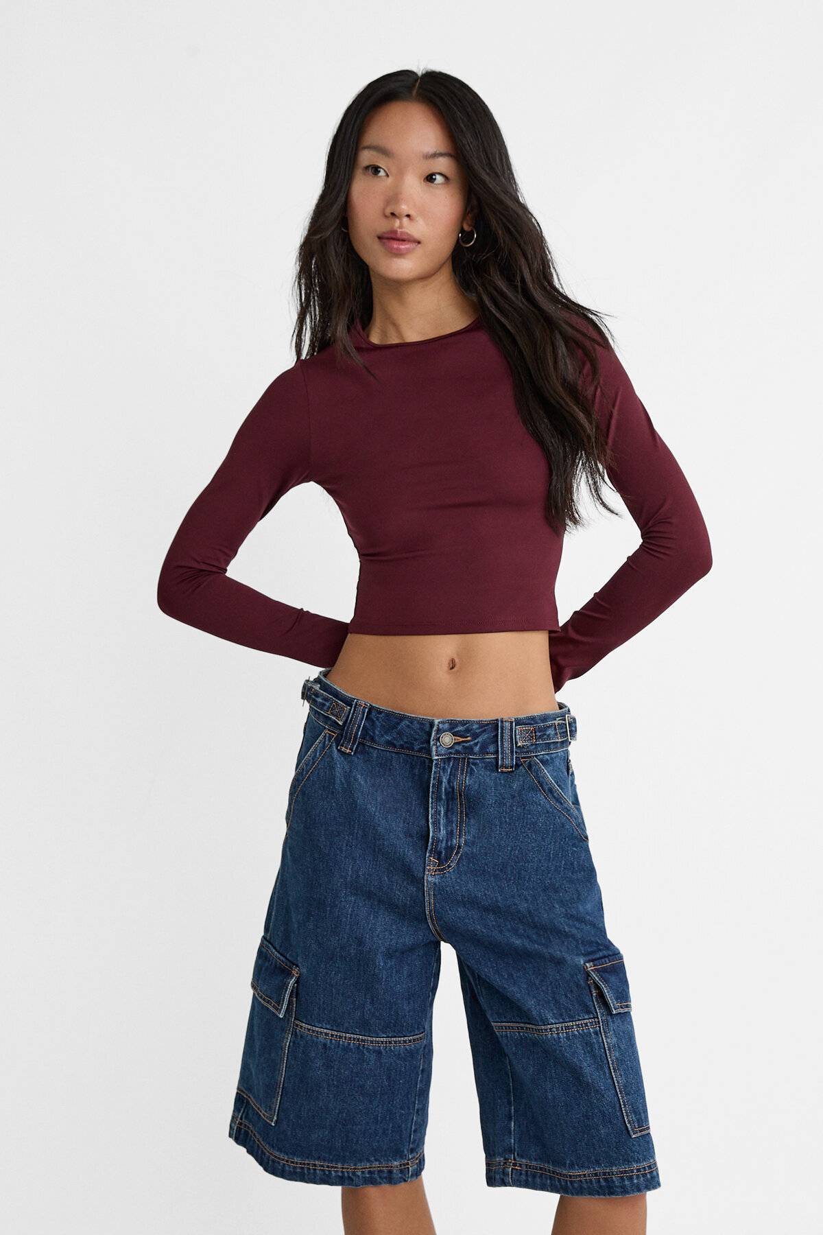 تیشرت پلی آمید آستین بلند