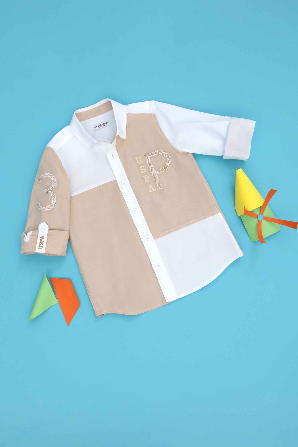 پیراهن آستین بلند پسرانه 50272397-VR085