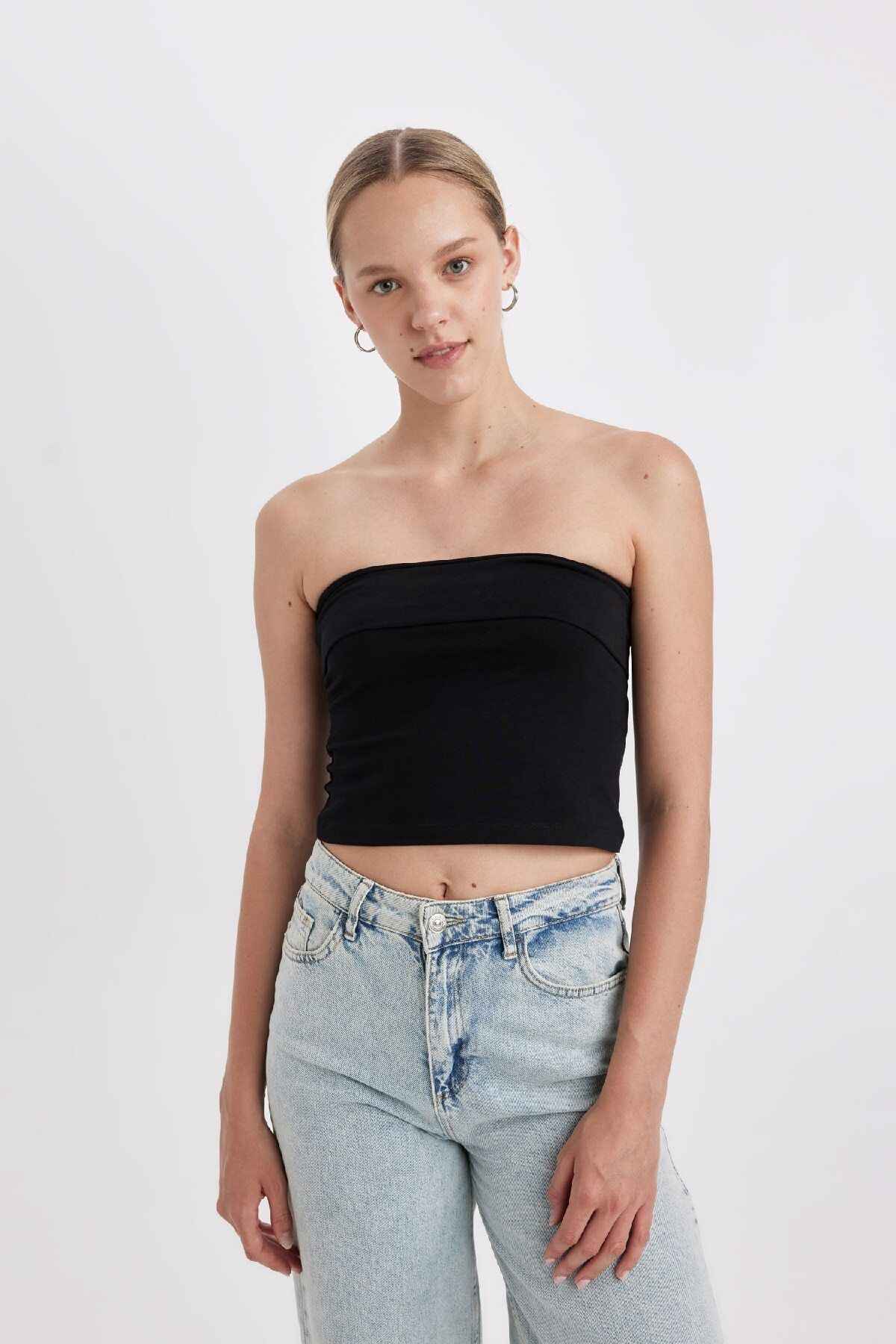 بلوز بدون بند