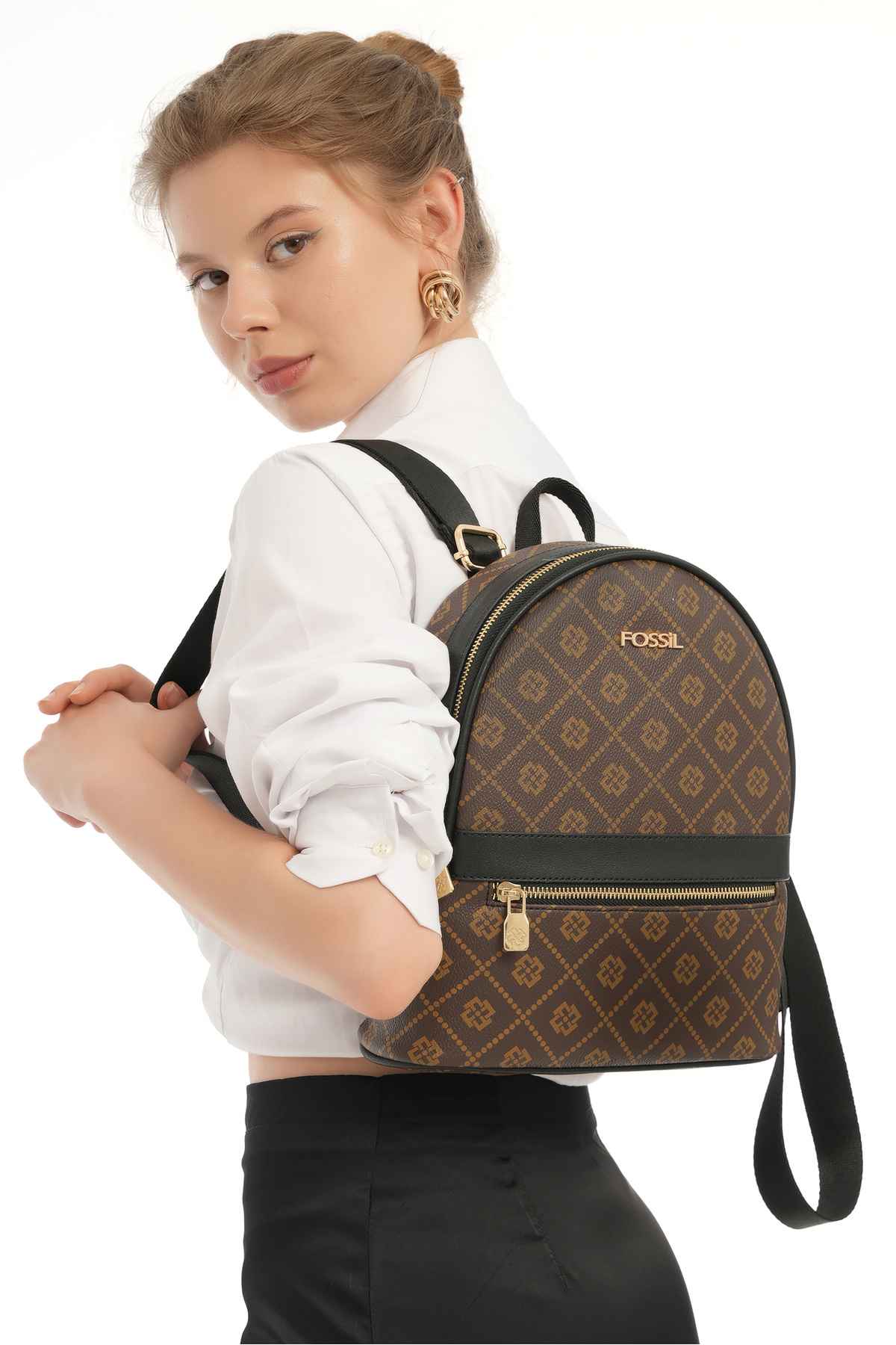 کوله پشتی زنان قهوه 05FM24K1101