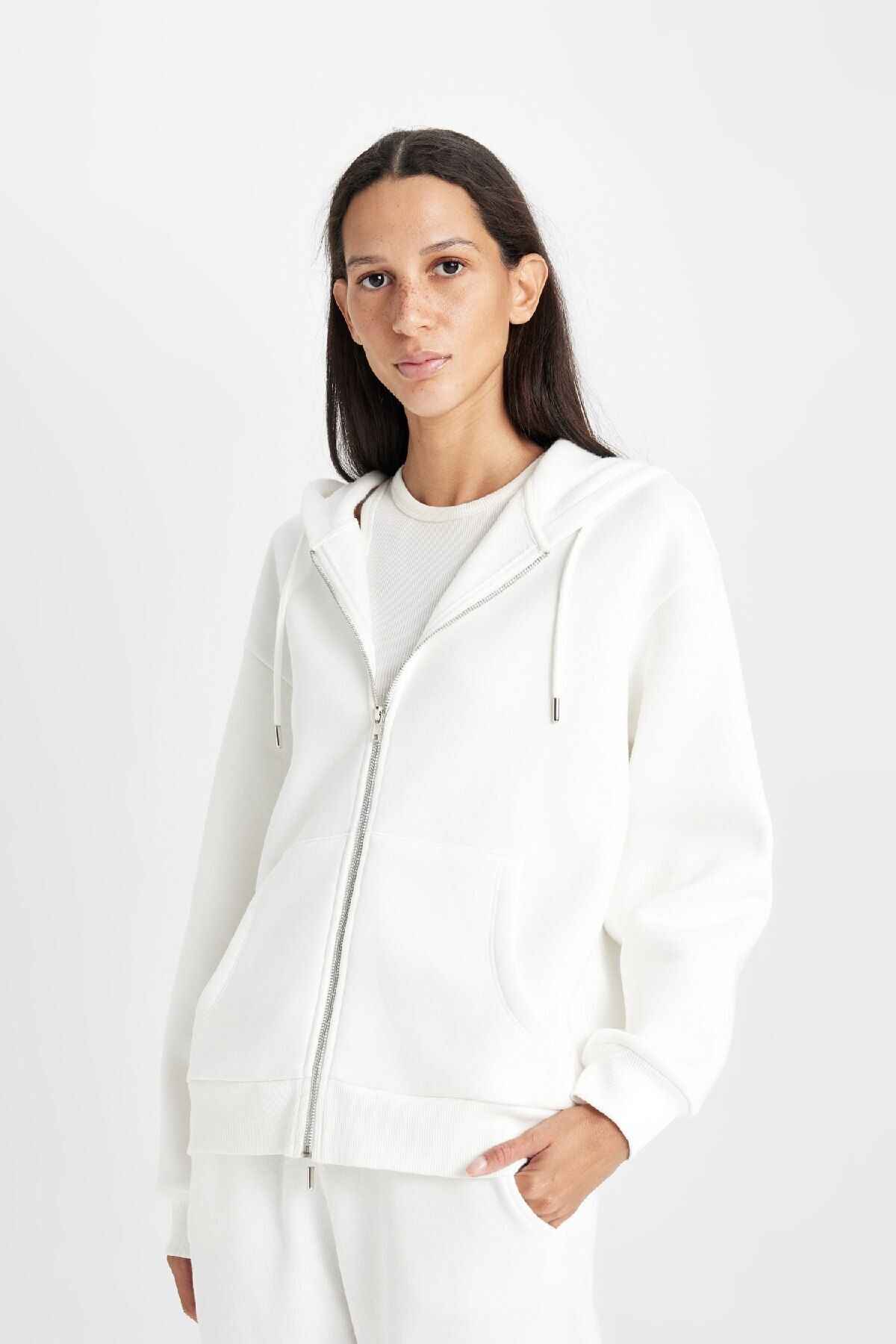 سویشرت زیپ دار Relax Fit