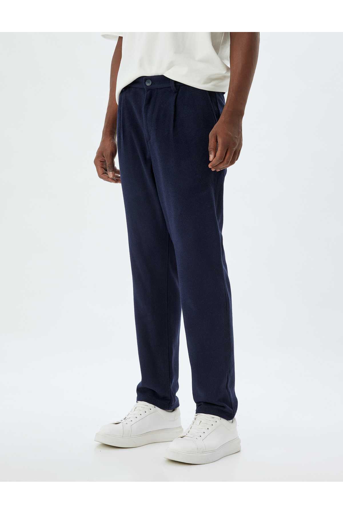 ترکیبی از ویسکوز با جیب شلوار چینی