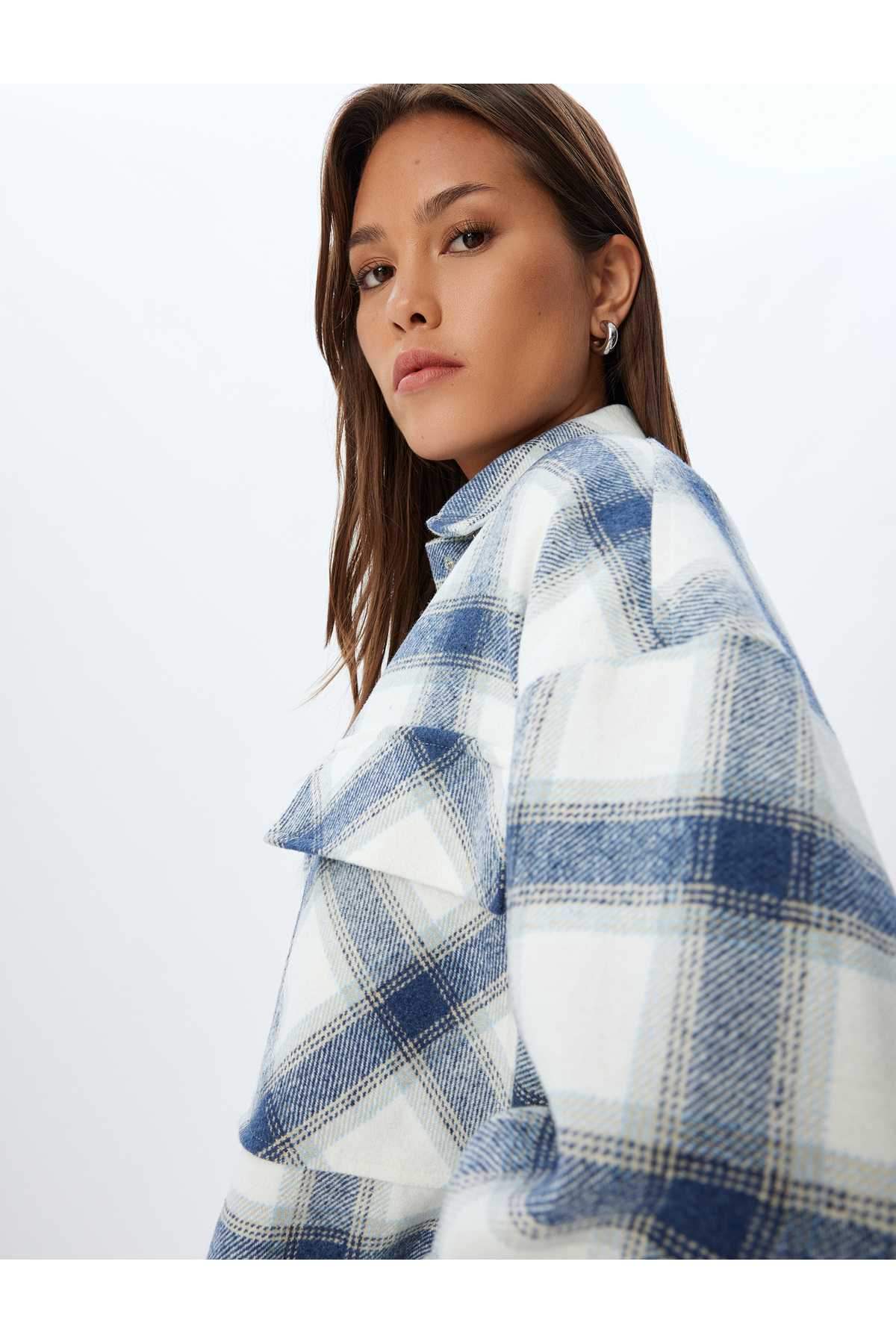 کت پیراهن تک جیب آستین بلند مفصل