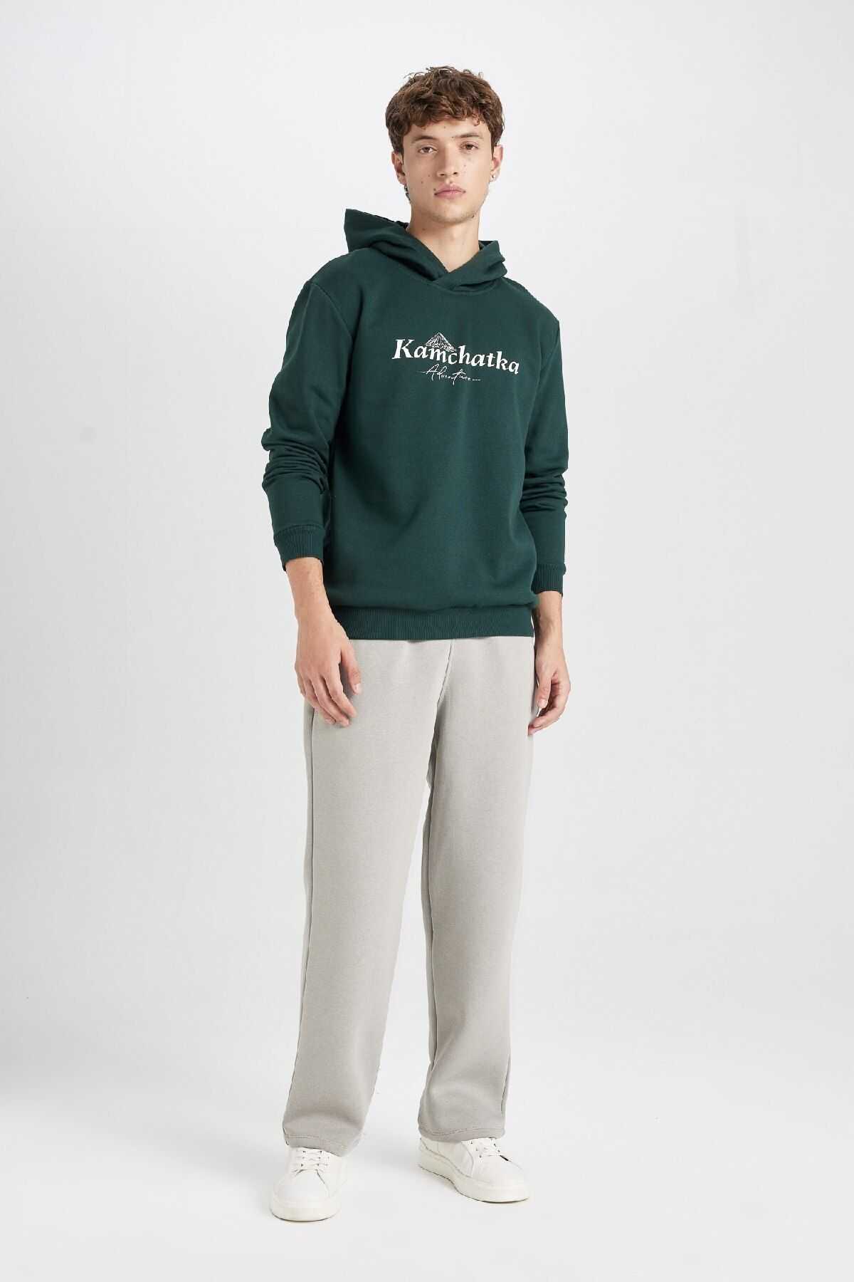 شلوار ورزشی ریلکس فیت سه جیبی ضخیم D8095ax24au