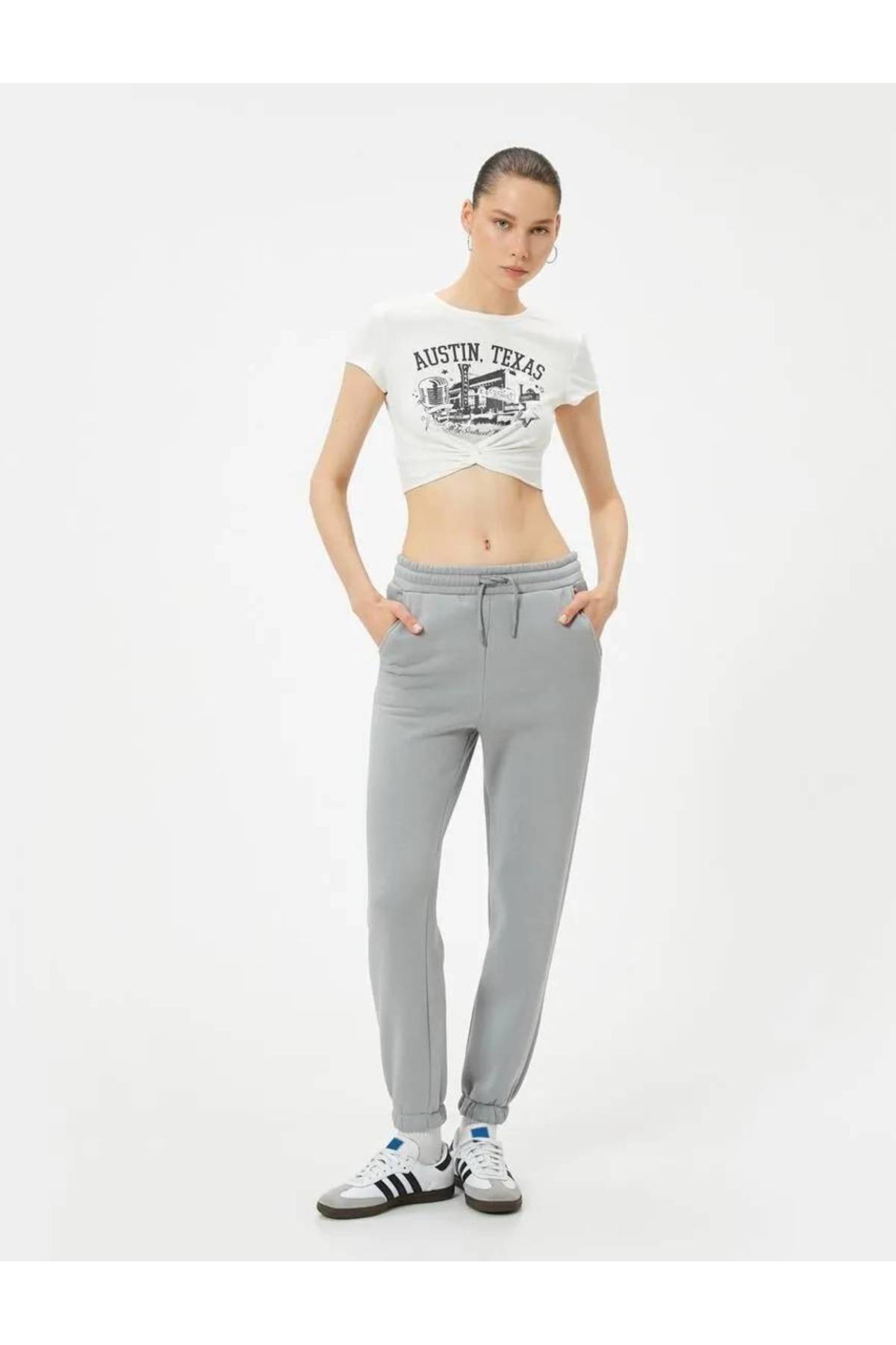 شلوار ورزشی Jogger با جیب کمربند