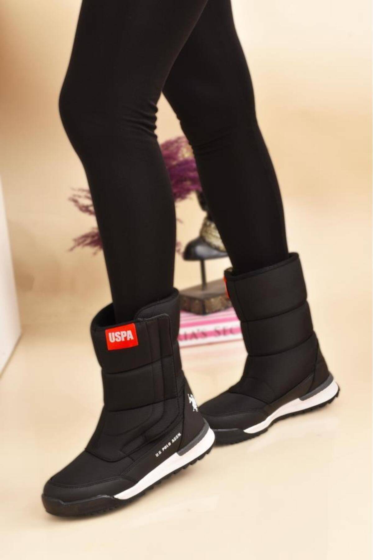 پولو اسن ایالات متحده چکمه های برفی زنانه مشکی 36-40 CLARK 4PR 101812631