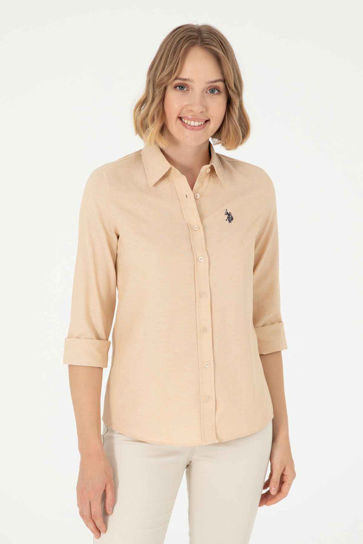 پیراهن پایه آستین بلند بنفش زنانه 50288851-VR037