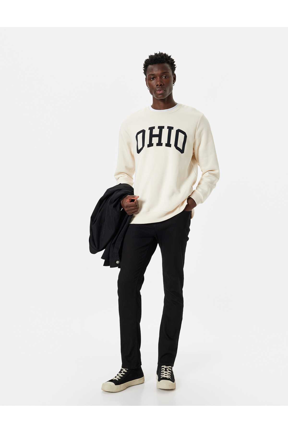 شلوار جین باریک کمر معمولی - براد جین