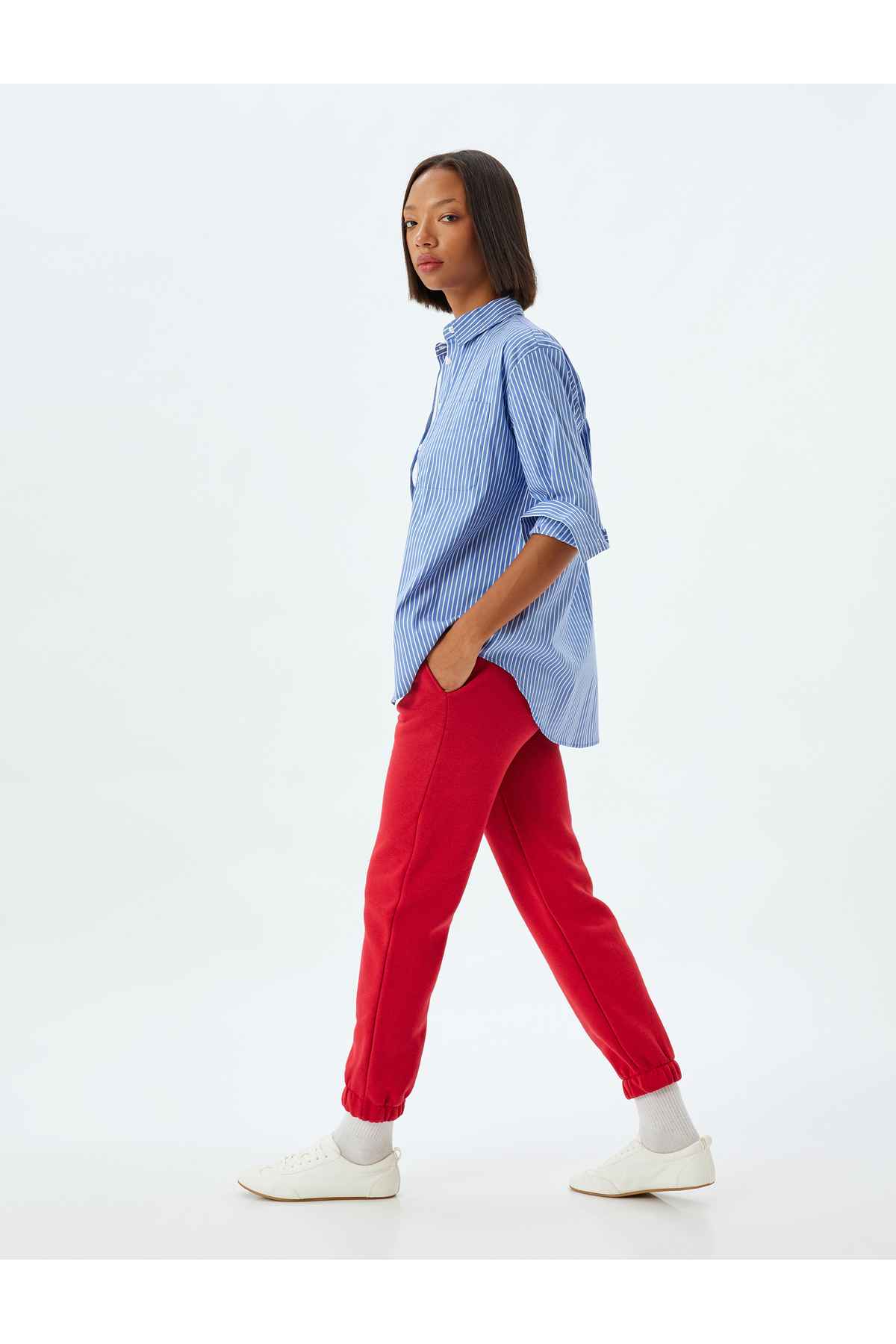 شلوار ورزشی Jogger با جیب کمربند